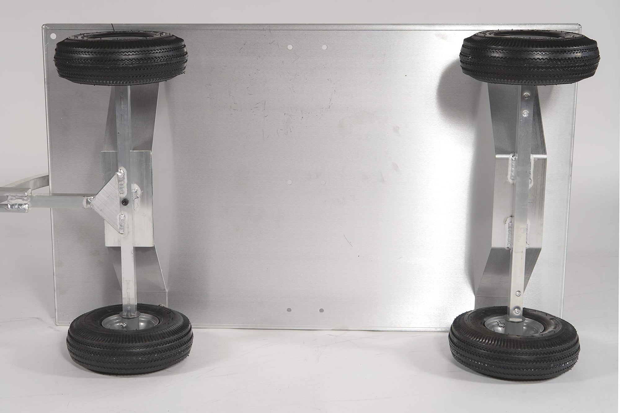 Commercial Grade Aluminum Pull Wagon-Lightweight-No Rust-Made in USA