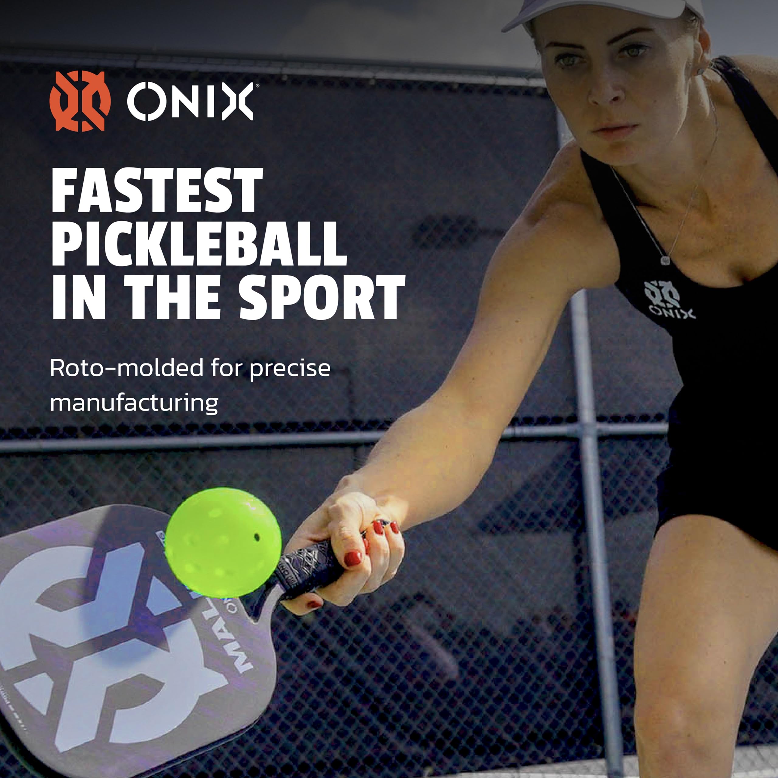 Dura Fast 40 Onix Outdoor Pickleballs – Neon