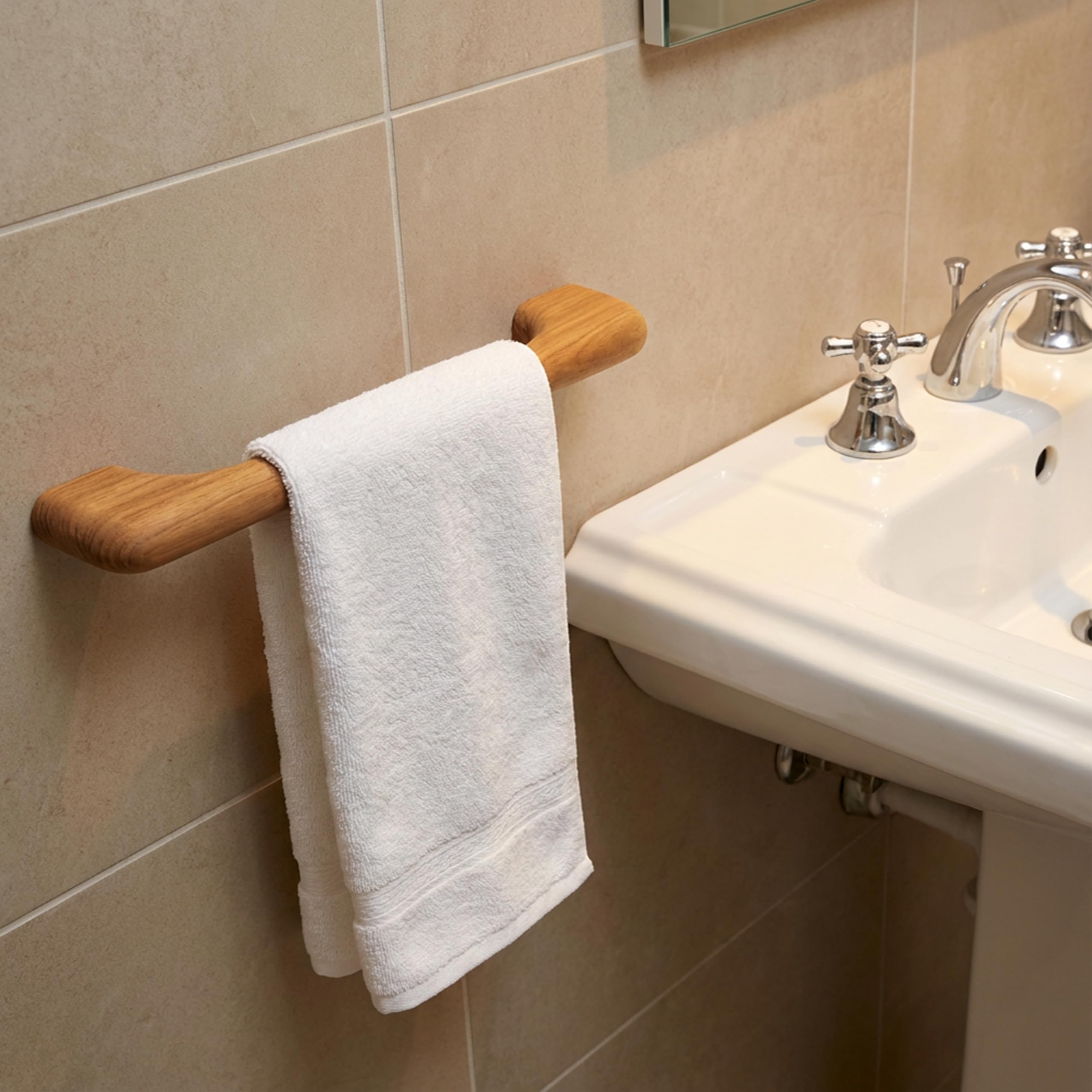 Teak Towel-Bar Whitecap 62330 - 14'