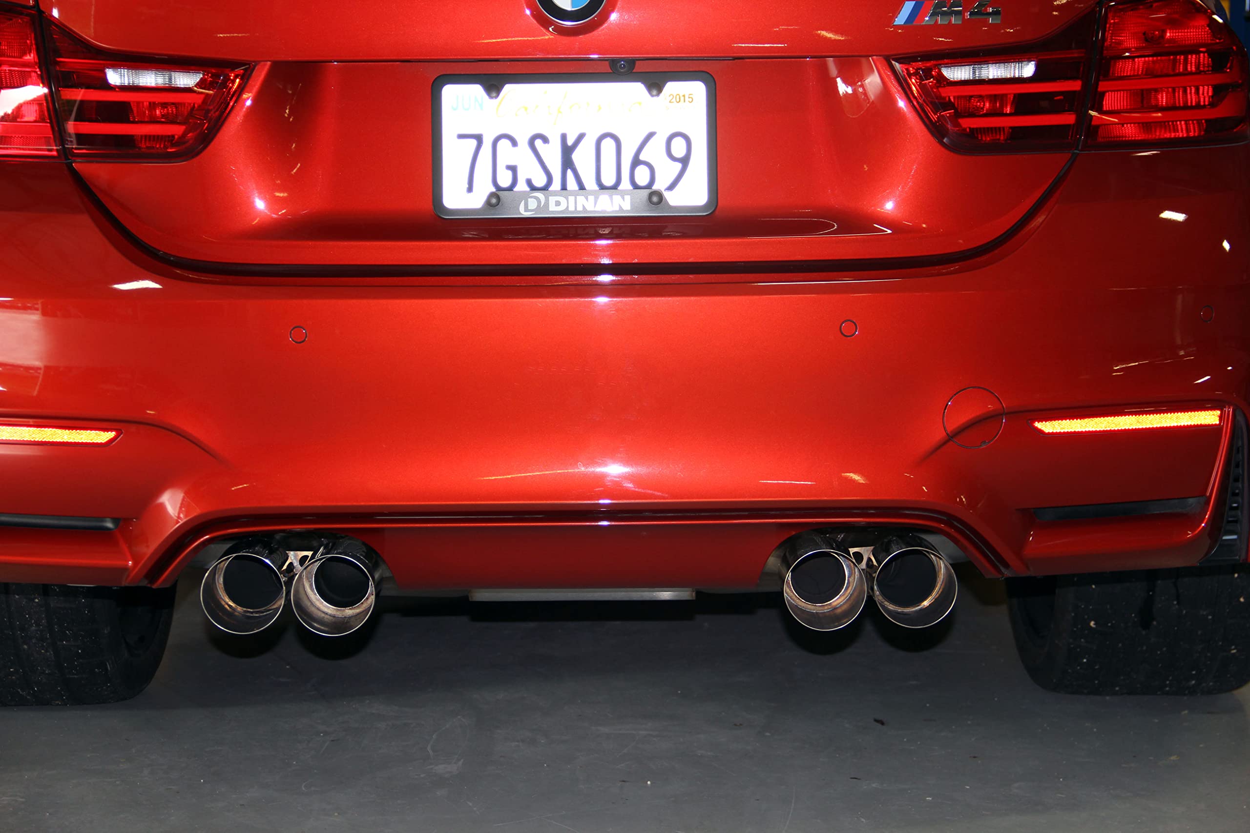 Dinan Free Flow D660-0050-BLK Axle-Back Exhaust - Compatible with 2015-2020 BMW M3/M4