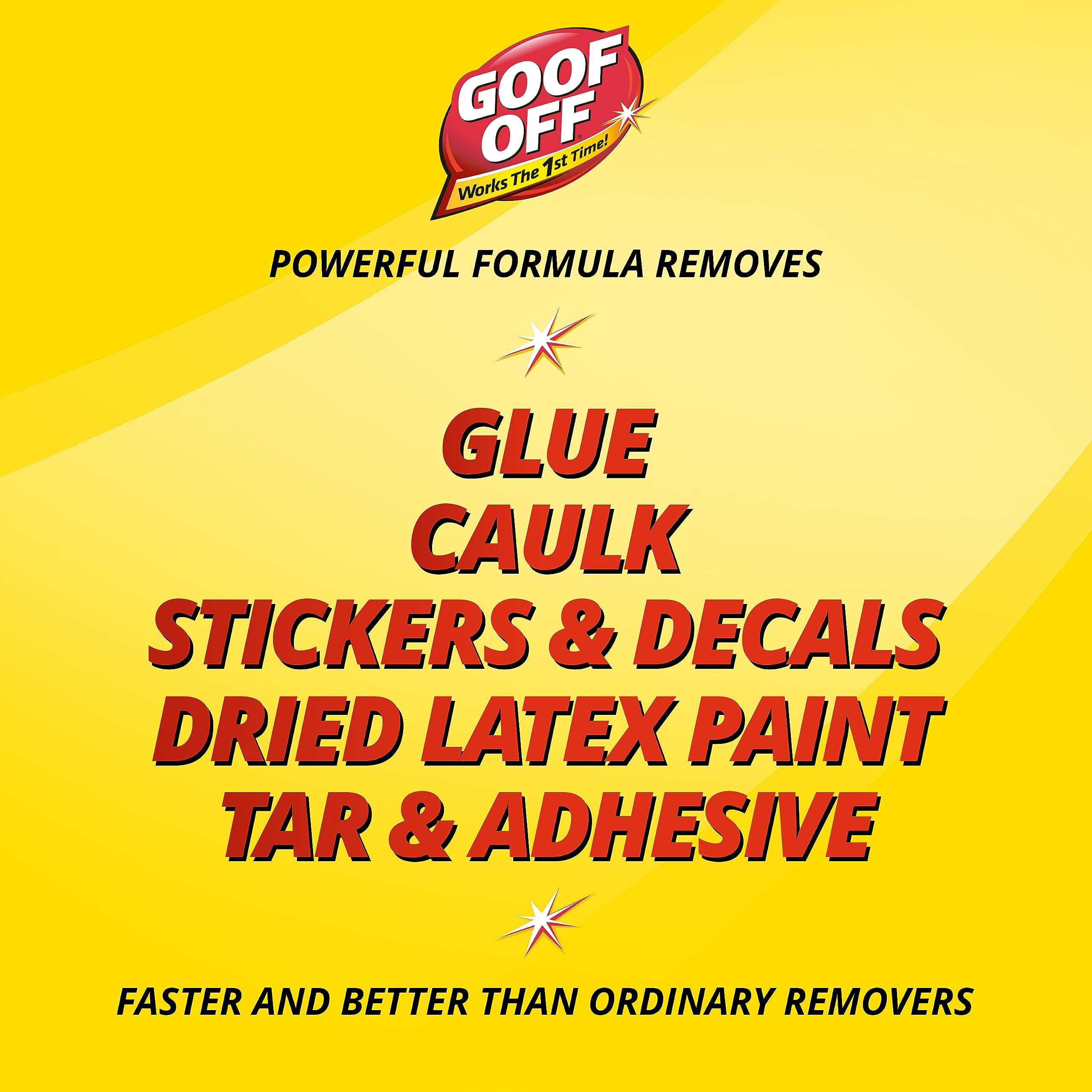 Goof Off FG653 Remover Professional Strength, Pourable 16-Ounce,Liquid