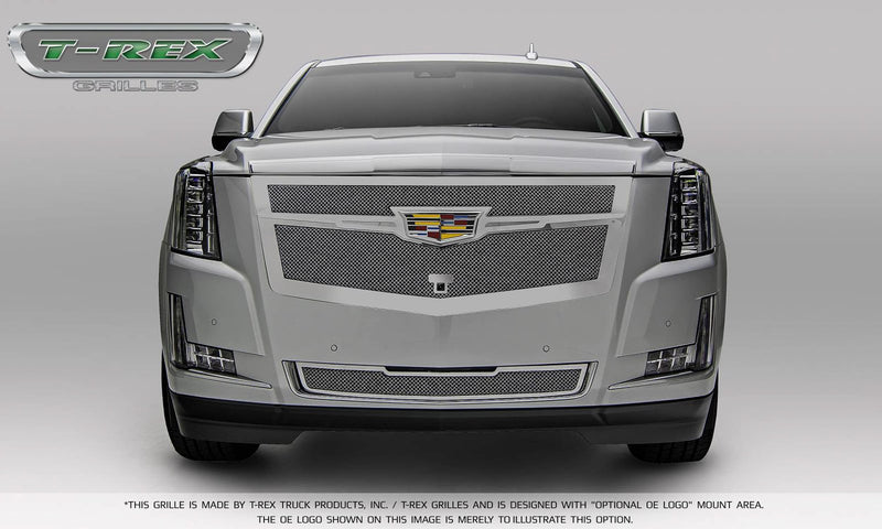 Upper Class Series T-Rex Grilles 2015i-2020 Escalade Bumper Grille, Chrome, 1 Pc, Replacement - PN #57181, Polished