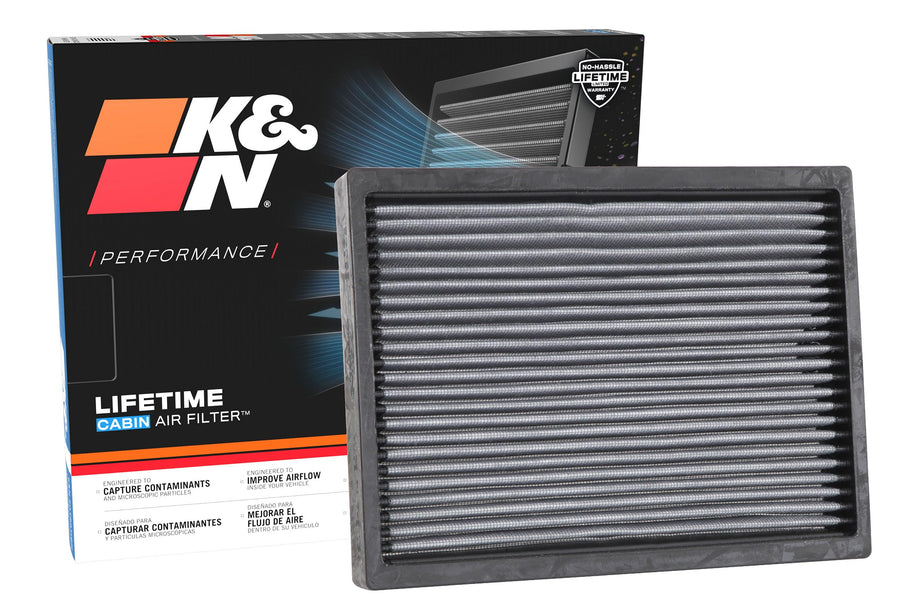 Cabin Air Filter K&N LIFETIME: Premium, Washable, Clean Air for your Cabin: Compatible with 2012-2019 Mercedes Benz: (See Product Description for Select Models) VF2068