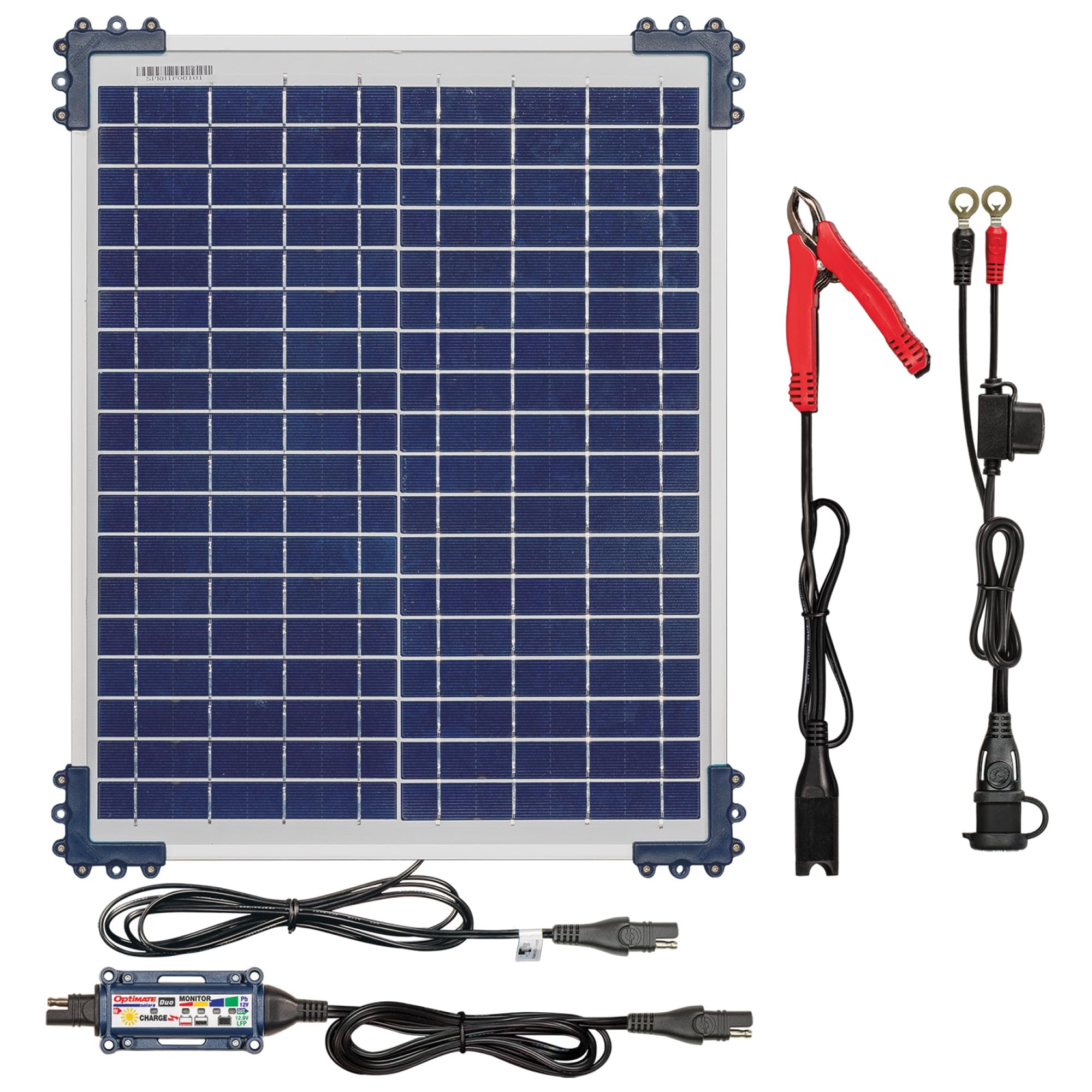 Solar Optimate Duo, TM522-D2, 6-Step 12V / 12.8V 1.6A Weatherproof Charger & Battery Saving Maintainer