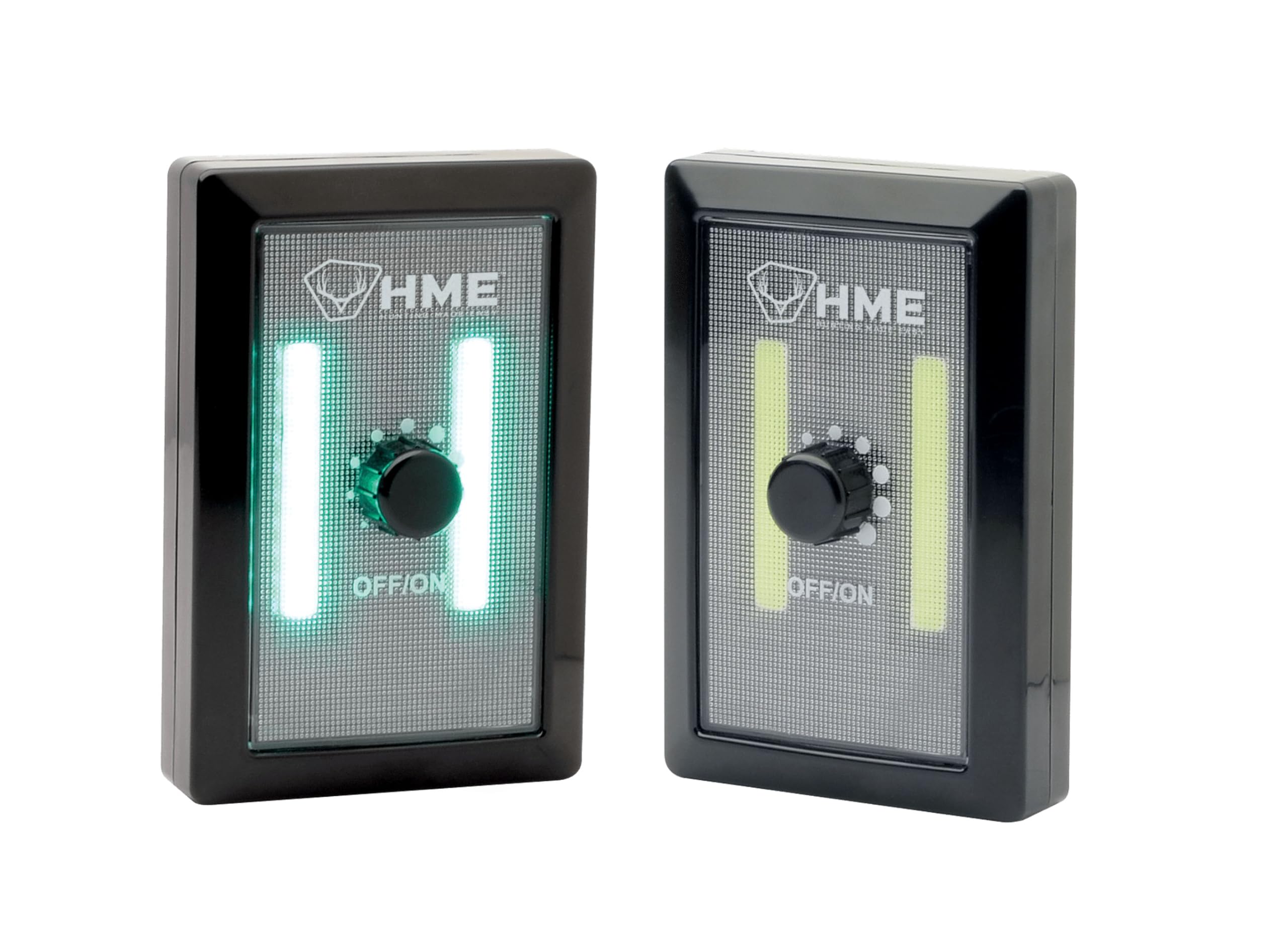 HME Cob Led Green Wall Switch with Dimmer Control Tactical Flashlights | Perfect for Hunting Cabins & Blinds | Max Lumen: 200
