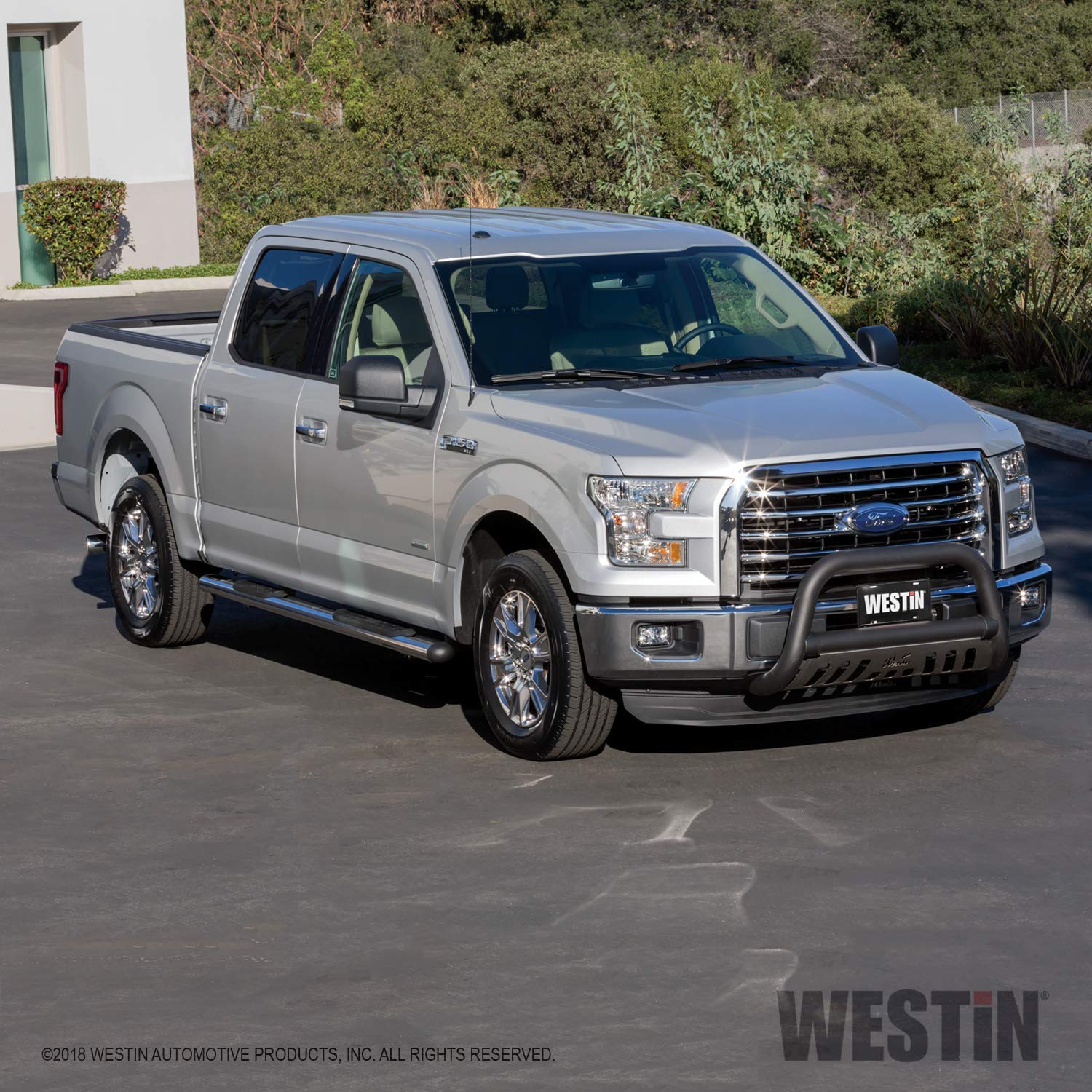Westin Premier 22-2055 Oval Nerf Bar Mount Kit fits 2015-2025 F-150 2017-2025 F-250 F-350 F-450 F-550 F-600 Super Duty Black Pair
