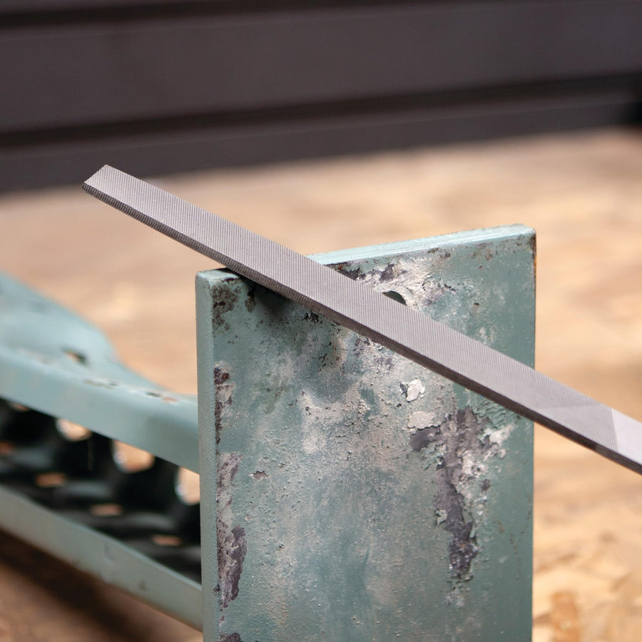 W5392 Performance Tool Metal File Set with Tempered Alloy Steel Blades for Shaping and Smoothing, Includes Four File Types for Precision Metalwork