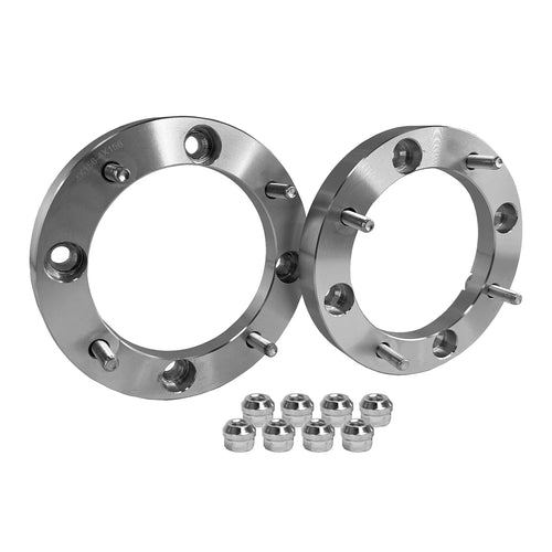 Front/Rear Rugged Wheel Spacer for Polaris Sportsman 90/110/300/400/400/450/500/550/570/800/850/1000/ACE/Forest 500/550/800/850, Machine Pressed High Tensile Studs (See Fitment Details in Description)