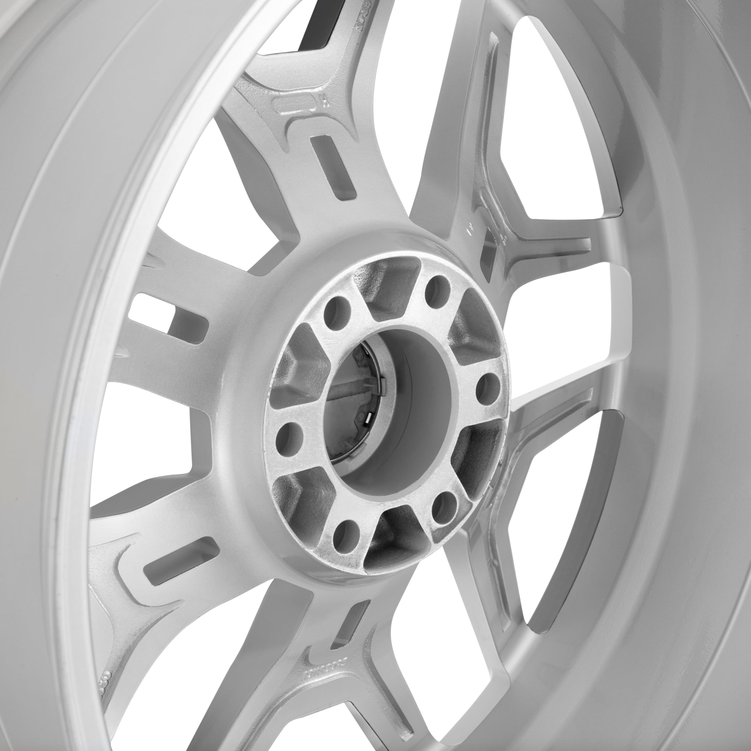 45395512CP Drake Wheels CS-45 F150 Hyper SLVR W/B