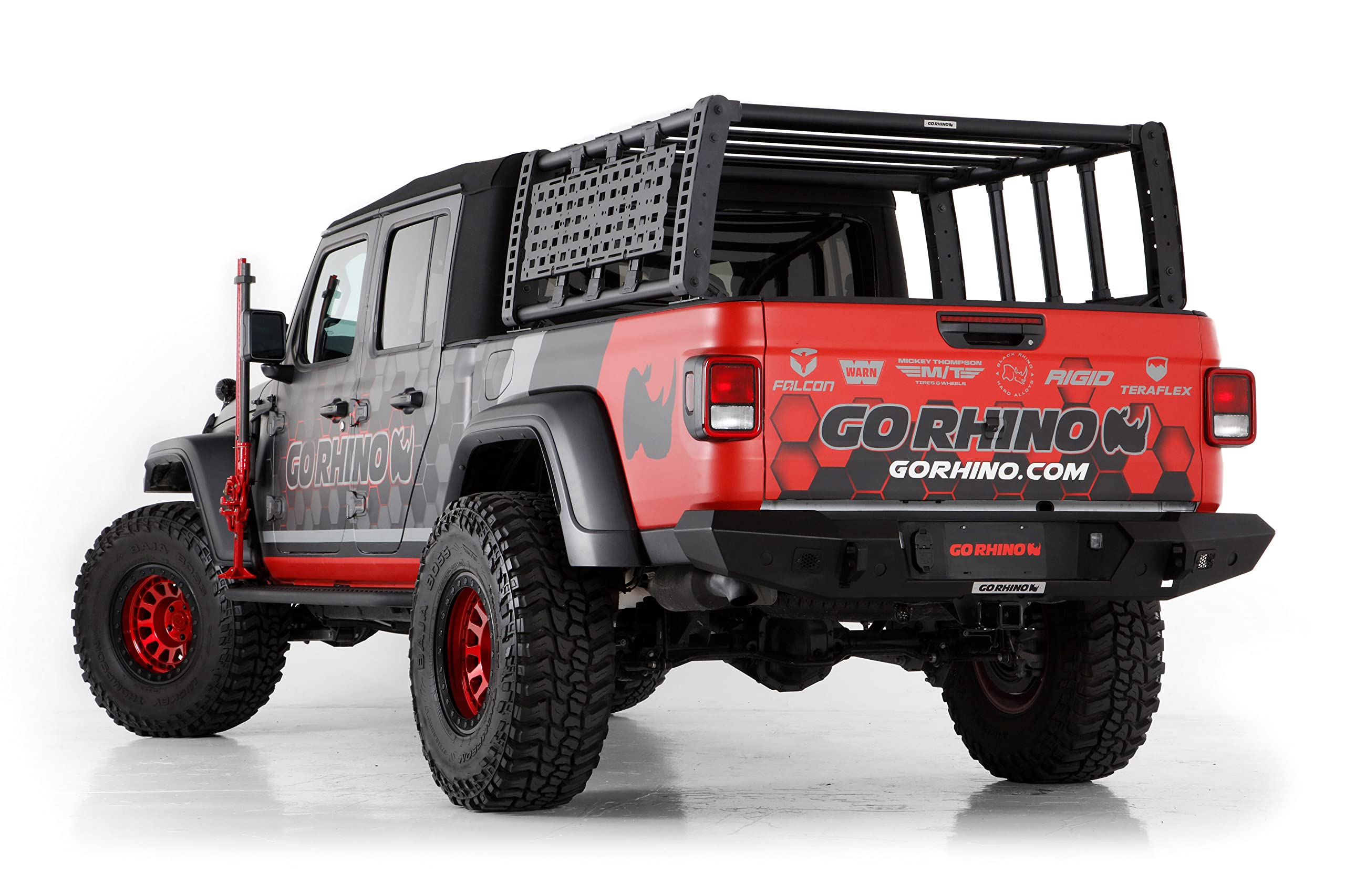 Go Rhino - Compatible with/Replacement for 5950000T-01 Jeep JT Overland Rack Box 1