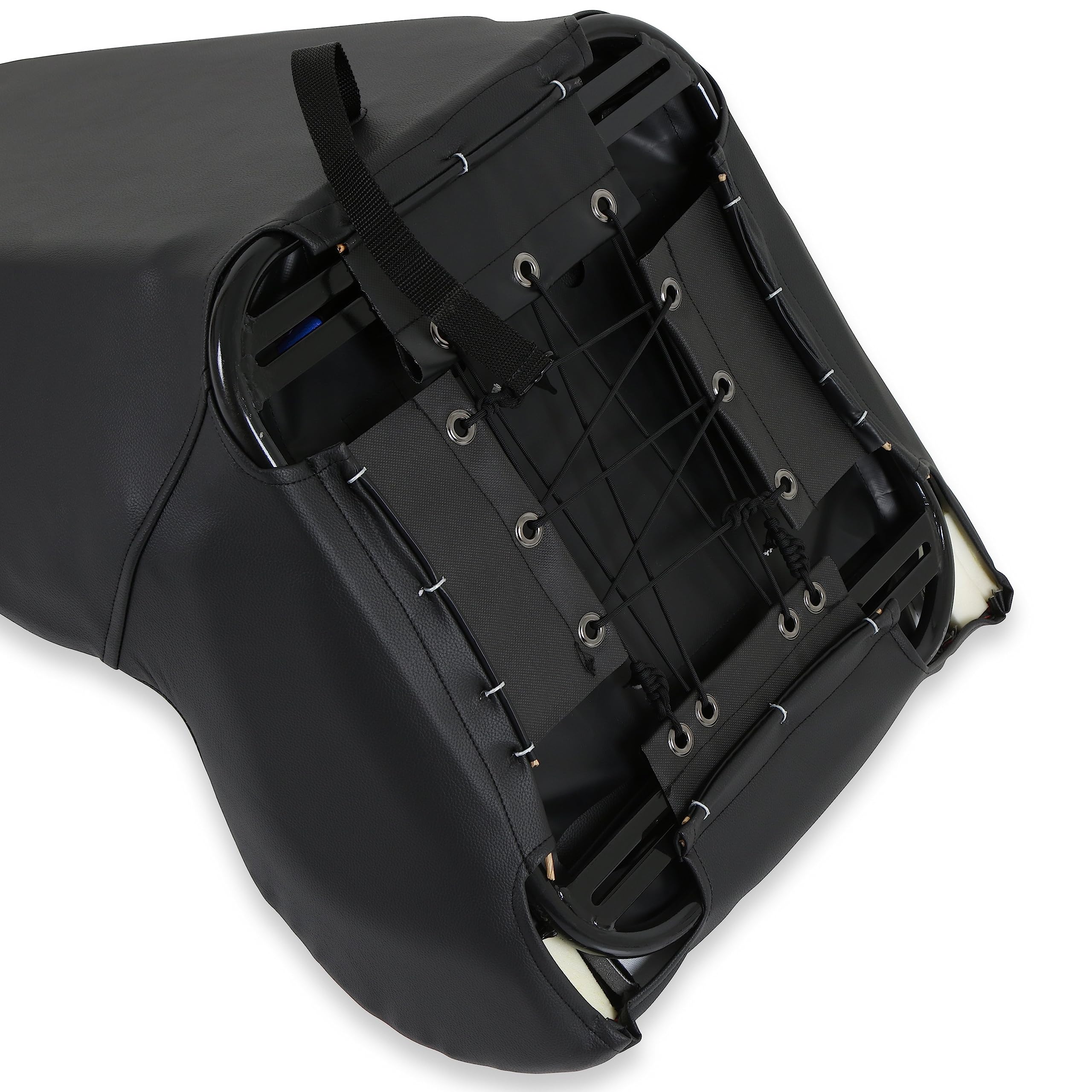 Simpson PRO SPORT Front Seat Black/Light Blue/Grey [107-317]