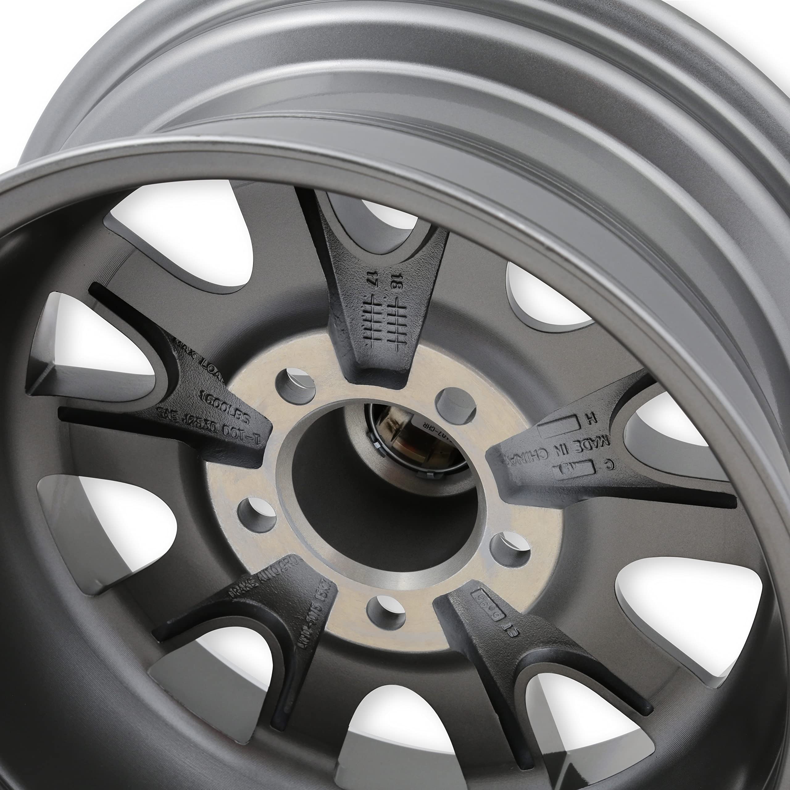 15X7 Legendary Wheel - 'Hb5' Alloy Rim-5Lug-Char (LW90-50754B)