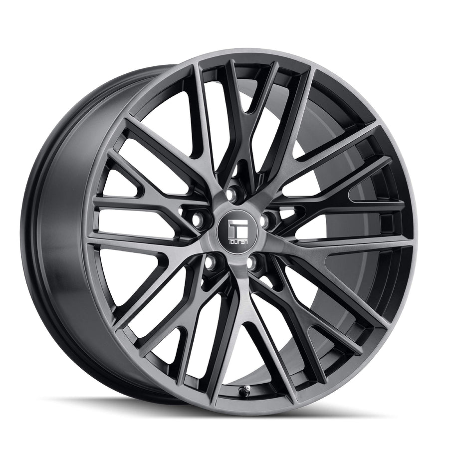 18x8 TR91, Bolt Pattern: 5x120/, Offset: 35, BRUSHED MATTE BLACK W/DARK TINT, set of 1