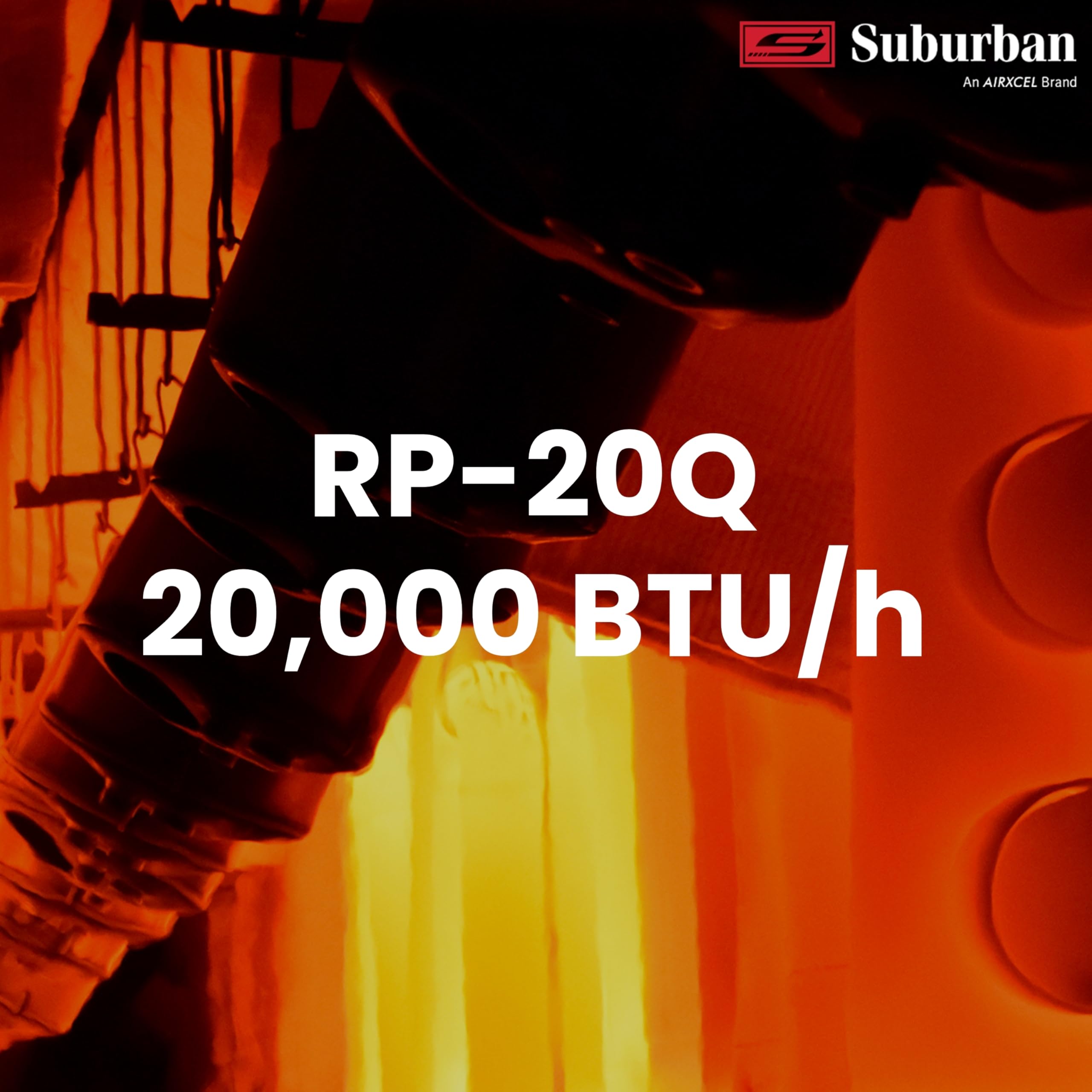 Suburban 20,000 BTU/h RP-20Q Replacement Core for Suburban Furnace Series SF-20, SF-20Q and SF-Q (2605A)