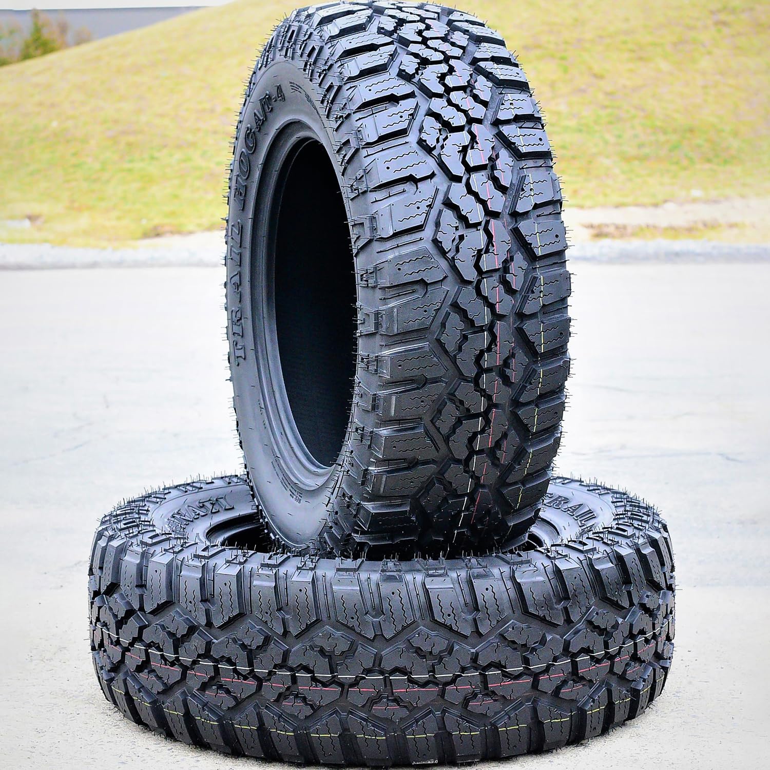 Trail Hog Kanati A/T-4 All-Terrain Radial Tire-LT305/70R17 121/118Q LRE 10-Ply