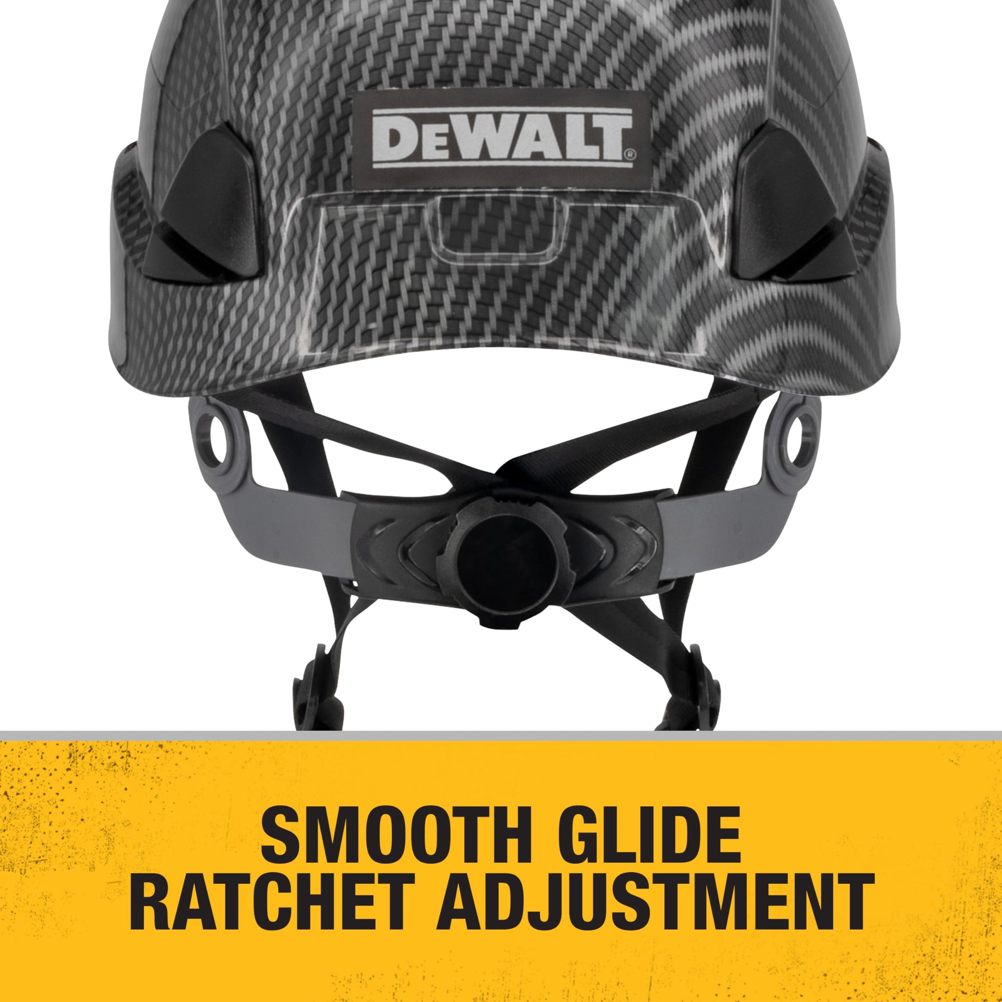 DEWALT Slate DPG22V Type II Class C 4-Point Ratcheting Vented Safety Helmet