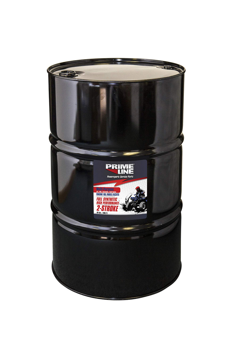 72-5103-7 Prime Line Full Synthetic High Performance 2-Stroke ATV Engine Oil, 55 Gallon, 1 Pack