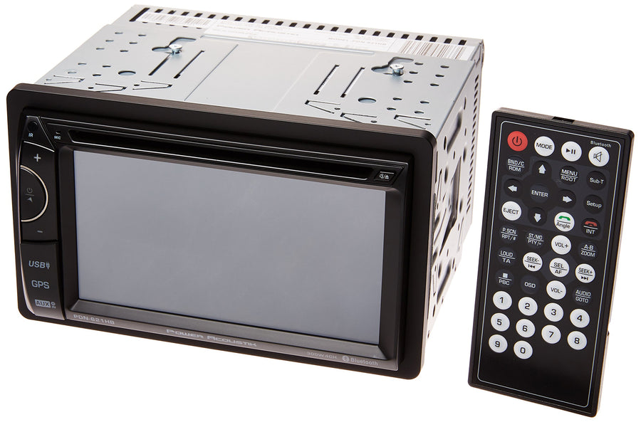 Power Acoustik PDN-621HB Navigation Receiver Double DIN DVD/CD/AM/FM/MP3/MP4 with 6.2" LCD Touchscreen