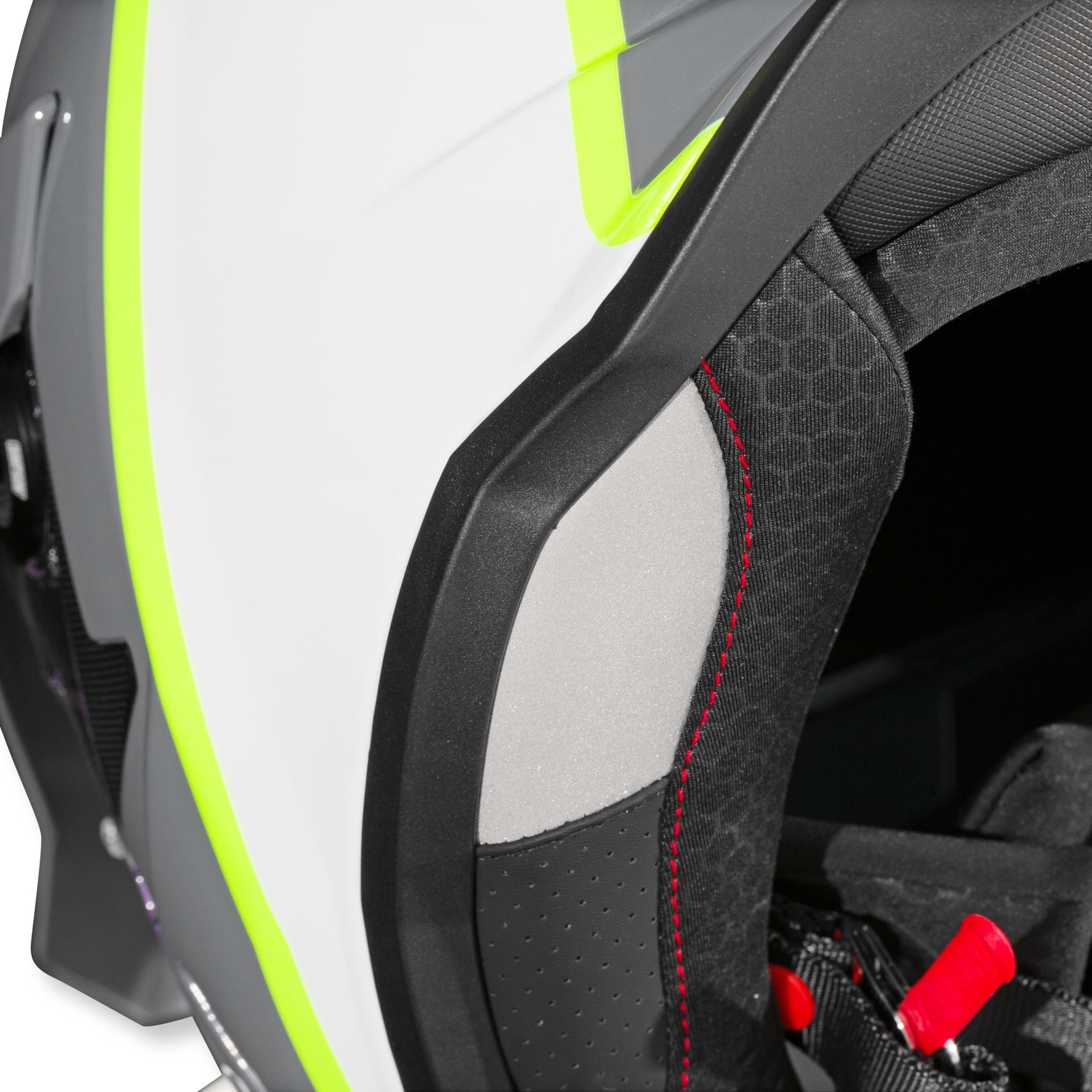 Simpson Bandit Xcursion Motorcycle Helmet - BC Yellow - XS | Off Road Dirt Bike UTV Motocross ATV | Full Face | Removable Peak | Clear Pinlock Anti-Fog Visor Shield | DOT ECE Certified (XBBGWYXS)