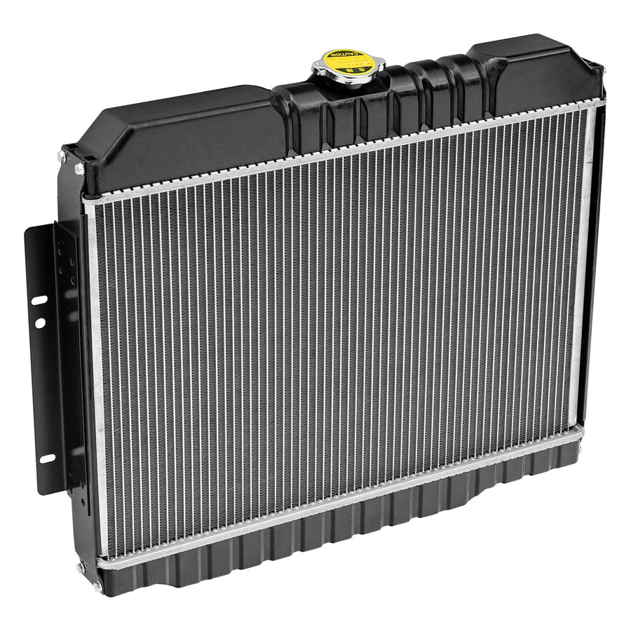 17101.15 | Omix-Ada | Radiator, 2 Row, GM V8 Engine Conversion | OE Reference: 350R3 | Fits 1972-1986 Jeep CJ