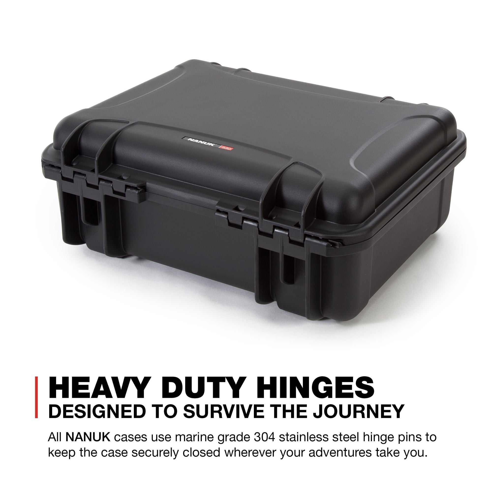 Nanuk Hard Case Waterproof with Foam Insert for DJI Ronin RS 2 and Pro Combo Version - Black (930-RONS21)