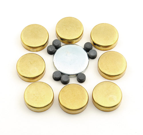Brass Mr. Gasket 6482 Freeze Plug Kit