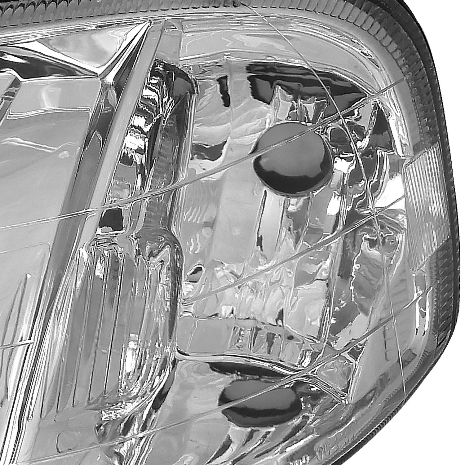 HONDA CIVIC 99-00 Spec-D Tuning Jdm Headlights- Chrome LH-CV99-RS