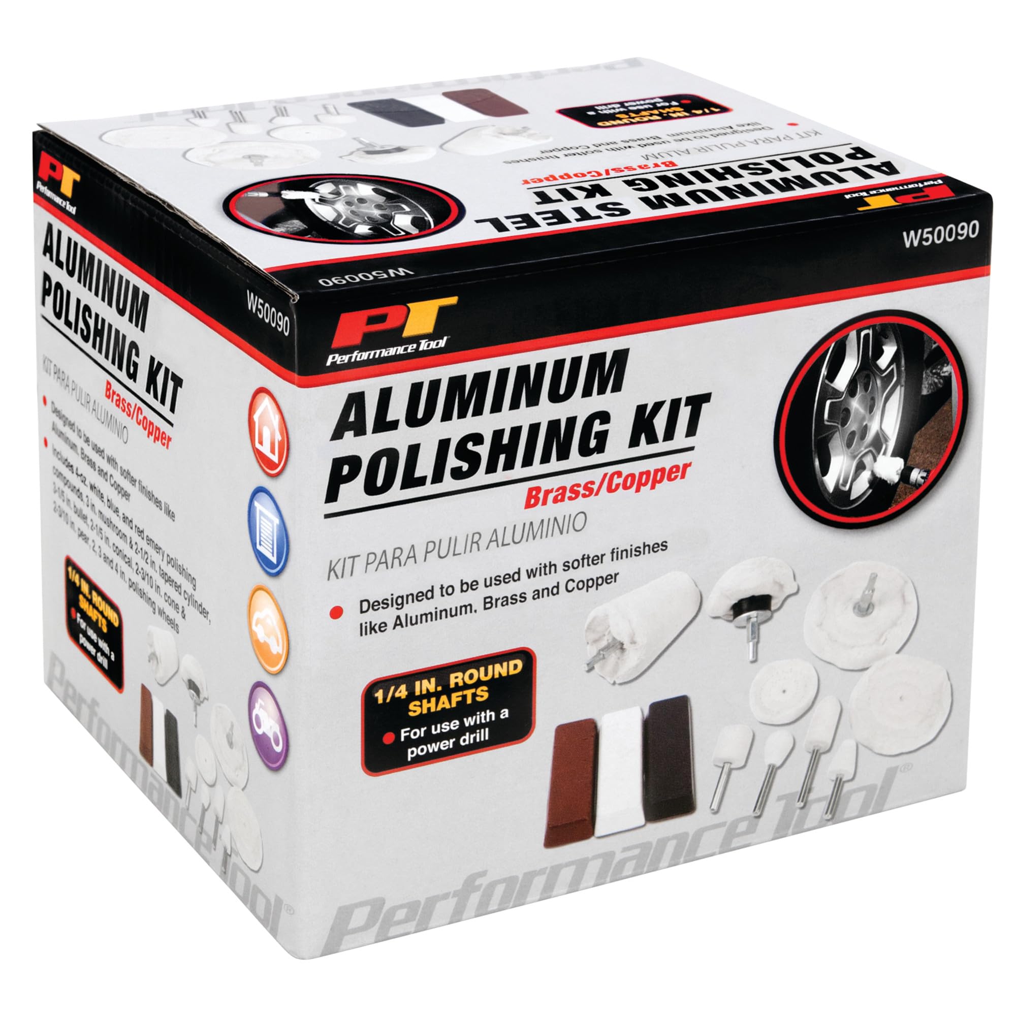 Aluminum Polishing Kit Performance Tool W50090