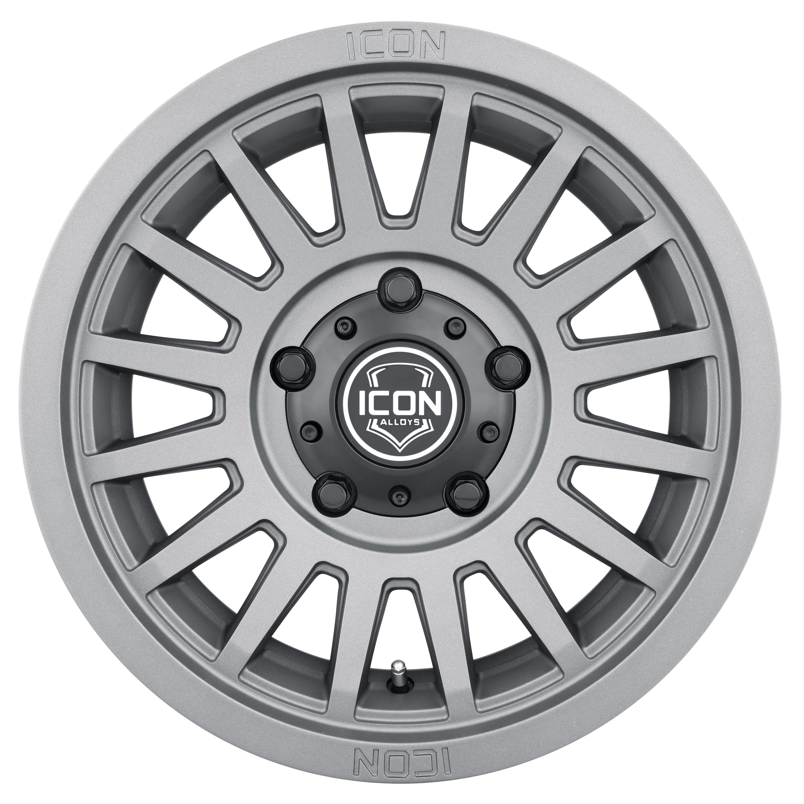 Recon SLX ICON Alloys, Charcoal, 17 x 8.5/6 x 135, 6mm Offset, 5" BS