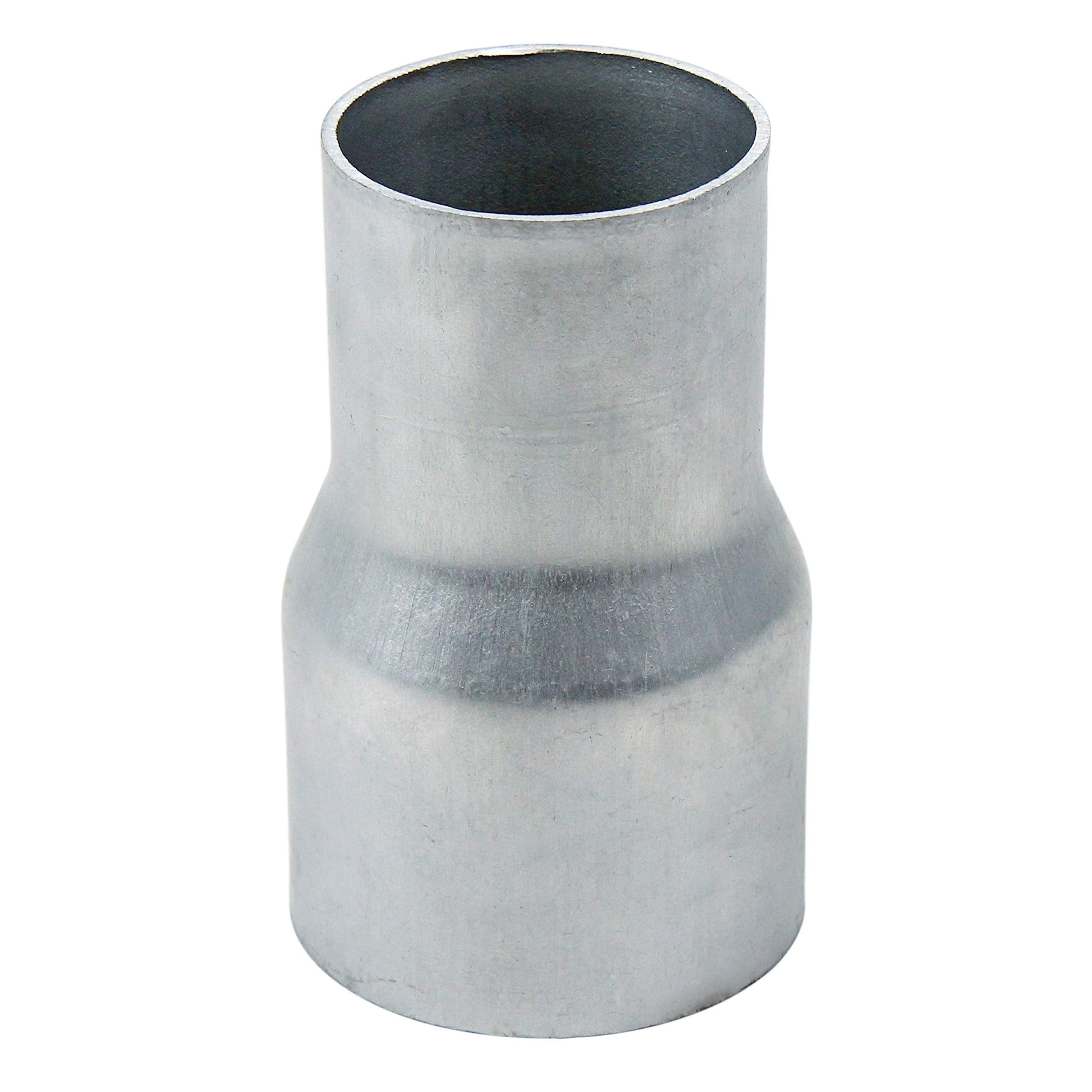 HPS 6061 T6 Aluminum Slip-AT300 Transition Reducer Tube Joiner, 3" OD to 3" ID, 4" Length, 16 Gauge, 0.065" Wall Thickness