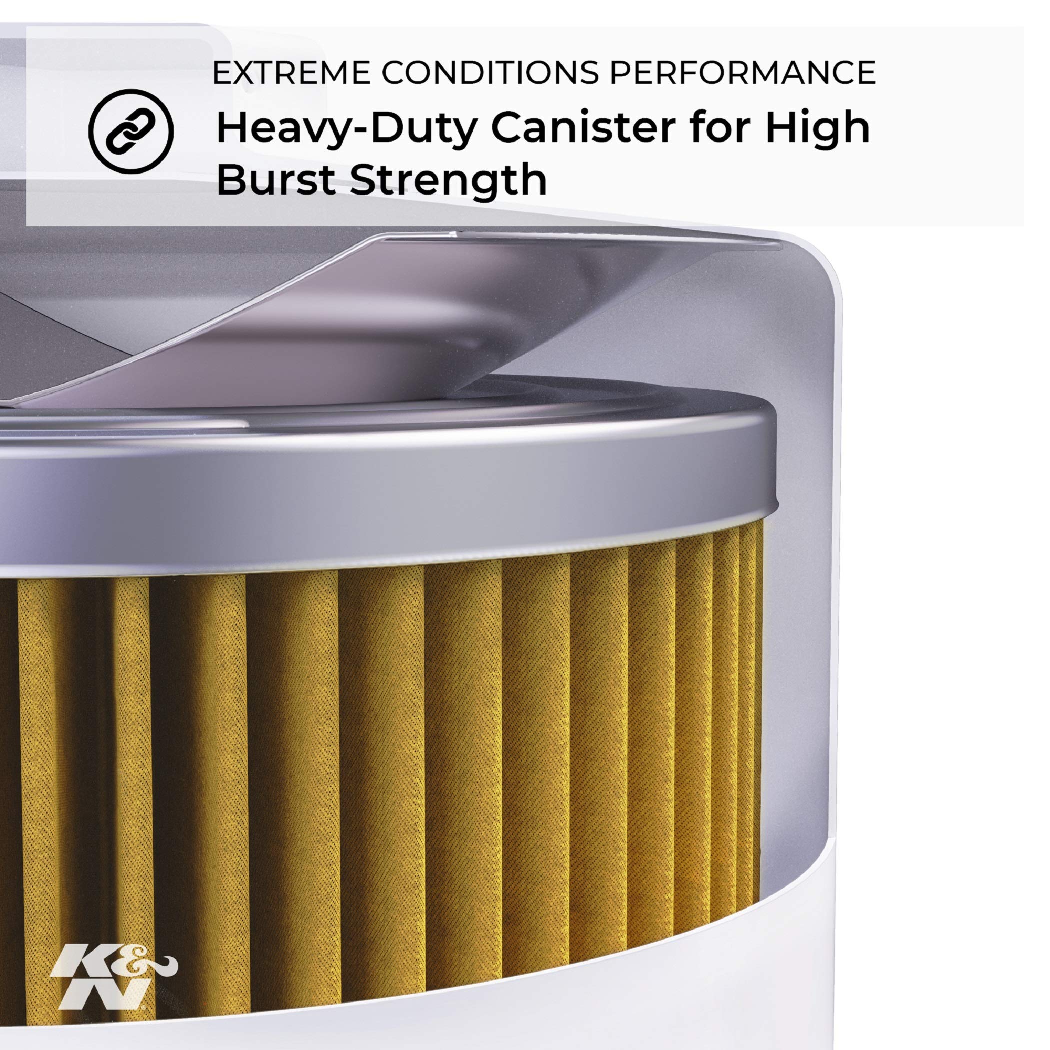 K&N Oil Filter Premium: Designed to Protect your Engine: Compatible with Select 1999-2006 CHEVROLET/SATURN/CADILLAC (Zafira, Vectra, Astra, L300, LW300, Vue, LS2, LW2, Catera), PS-7001