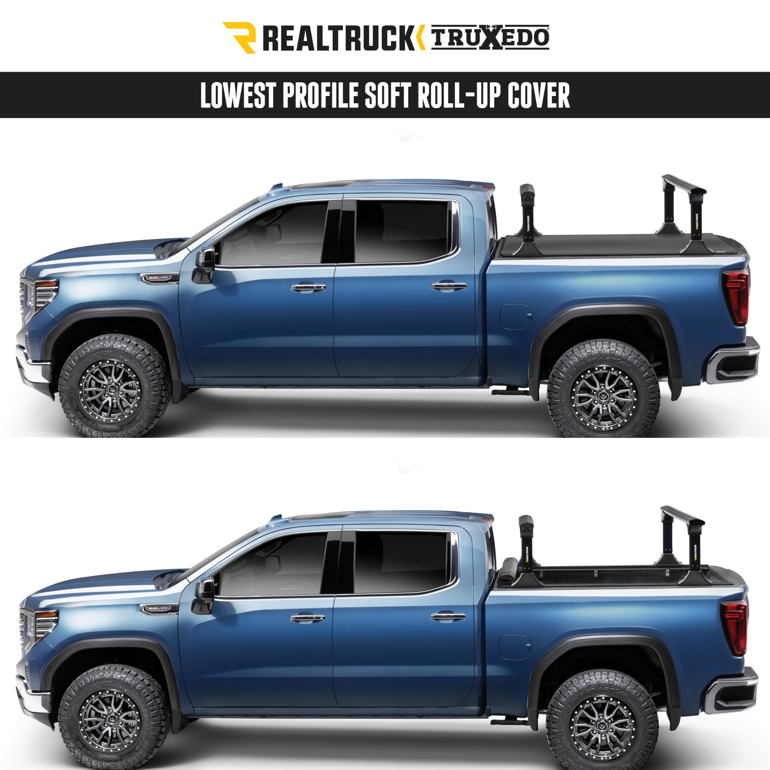 TruXedo Pro X15 TS Soft Roll Up Truck Bed Tonneau Cover | 1297616 | Fits 5' 7" Bed (68.4") 2009-2014 Ford F-150