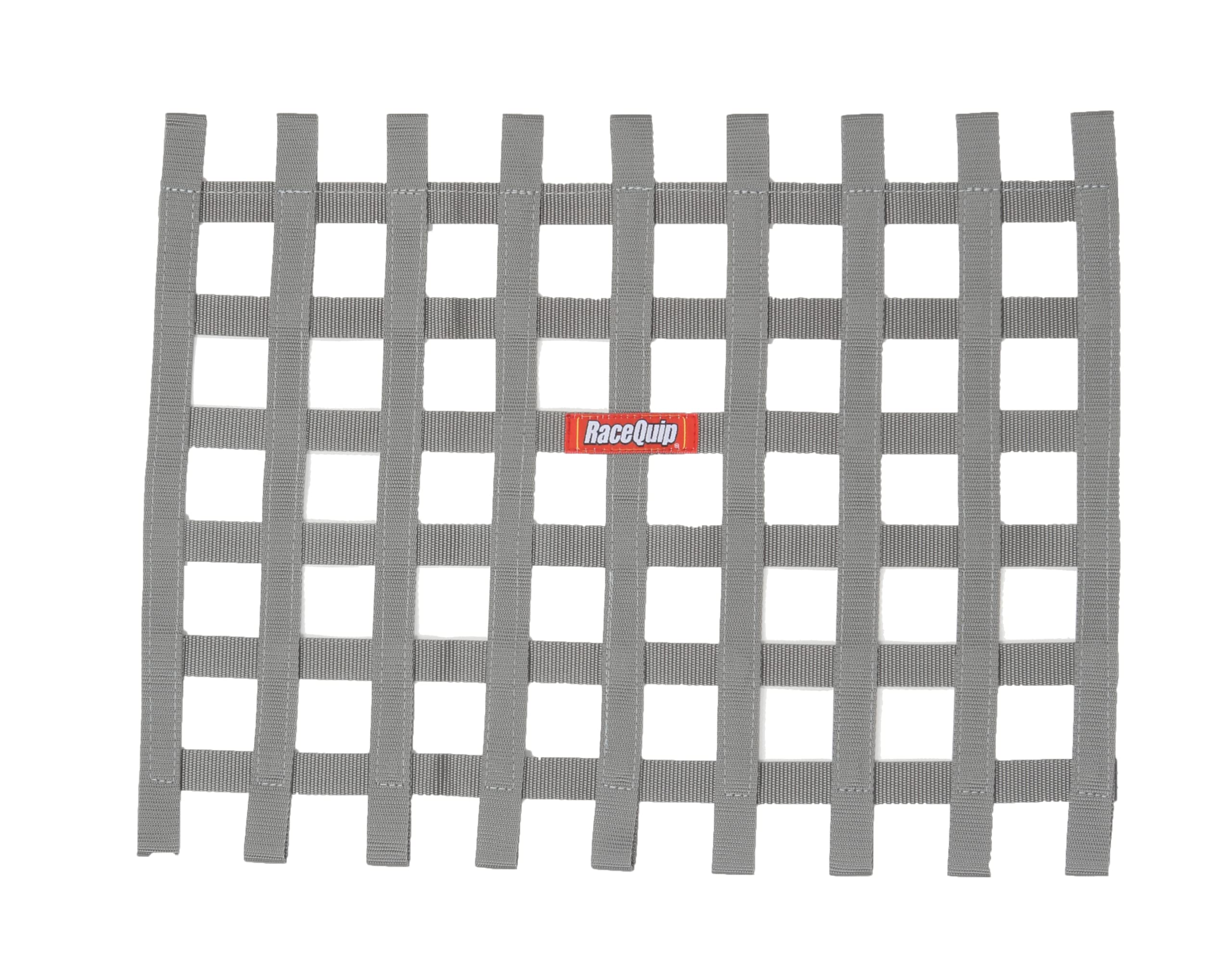 Window Net RaceQuip® 721065RQP - 24 x 18 in Rectangle - 1 in Webbing Platinum