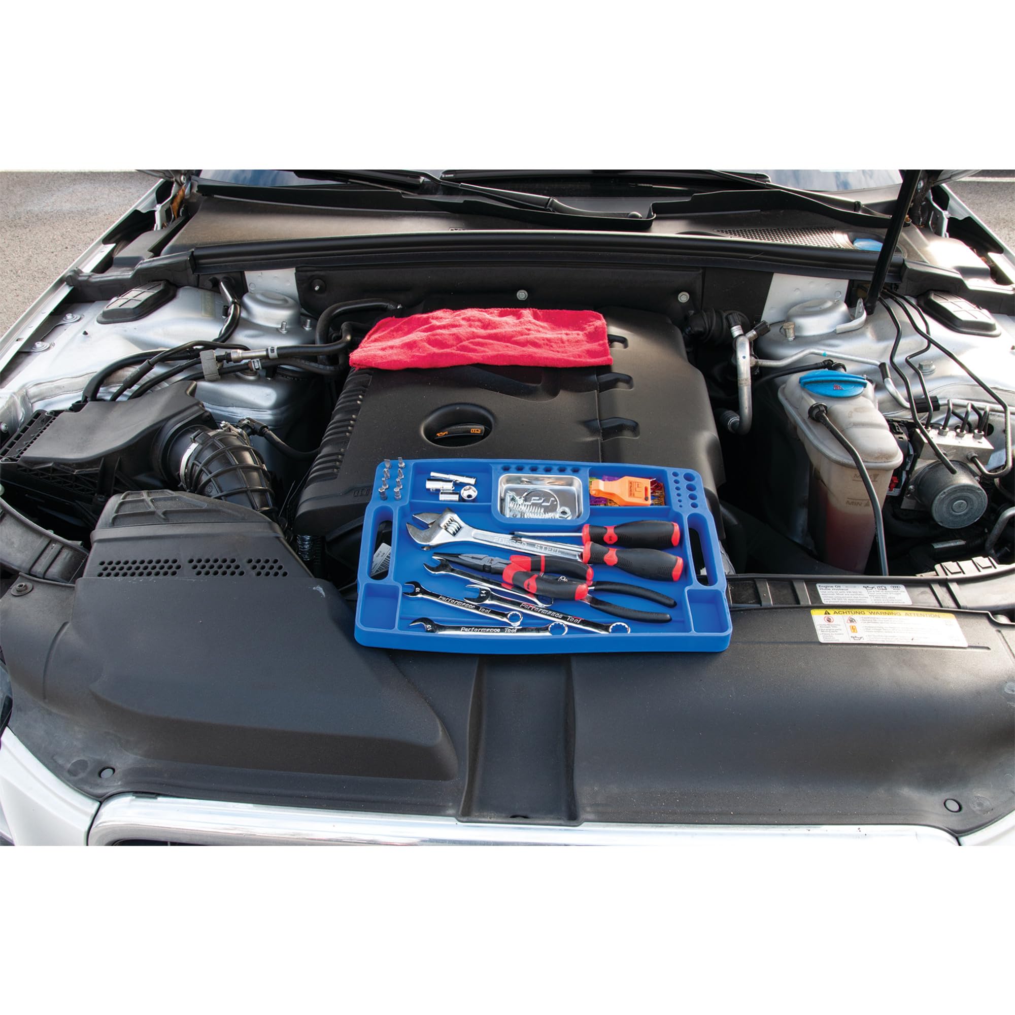 Fender Buddy Performance Tool W1294 Flexible Tray - Portable and Durable Fender Cover for Auto Repair and Maintenance Jobs