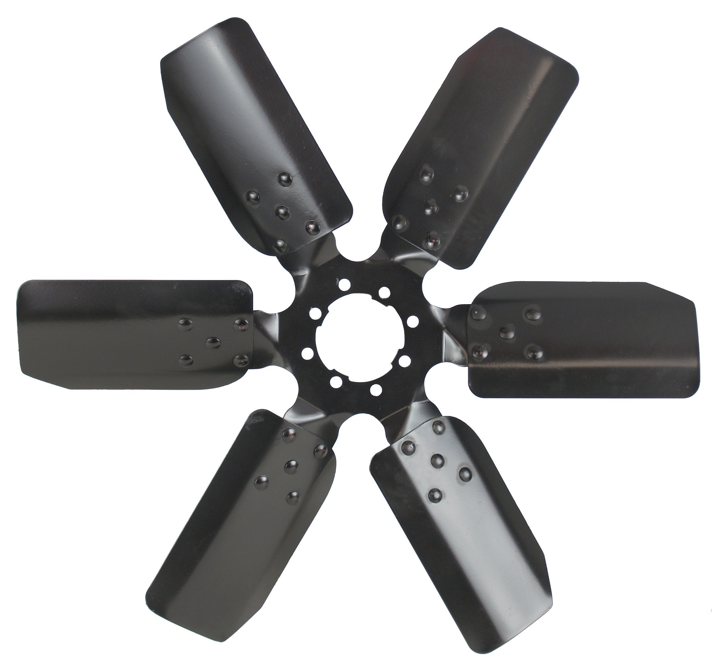Heavy Duty Derale 17120 Fan Blade Series 1000 20" Steel Clutch Fan Standard Rotation