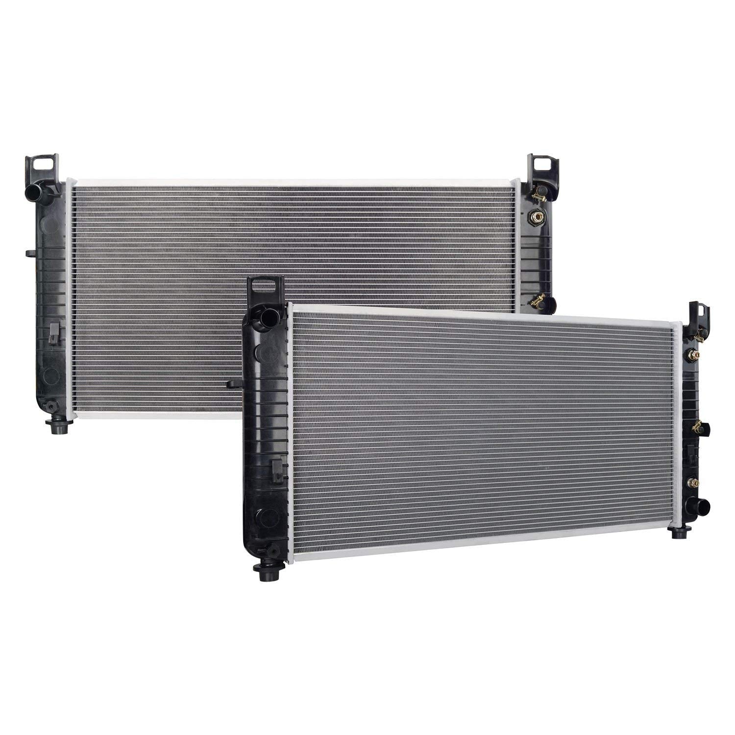Mishimoto Radiator Plastic End-Tank Compatible With Cadillac Escalade 2002-2013