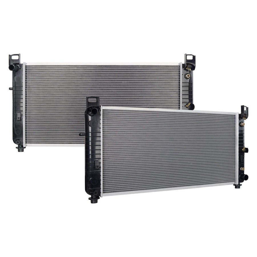 Mishimoto Radiator Plastic End-Tank Compatible With Cadillac Escalade 2002-2013