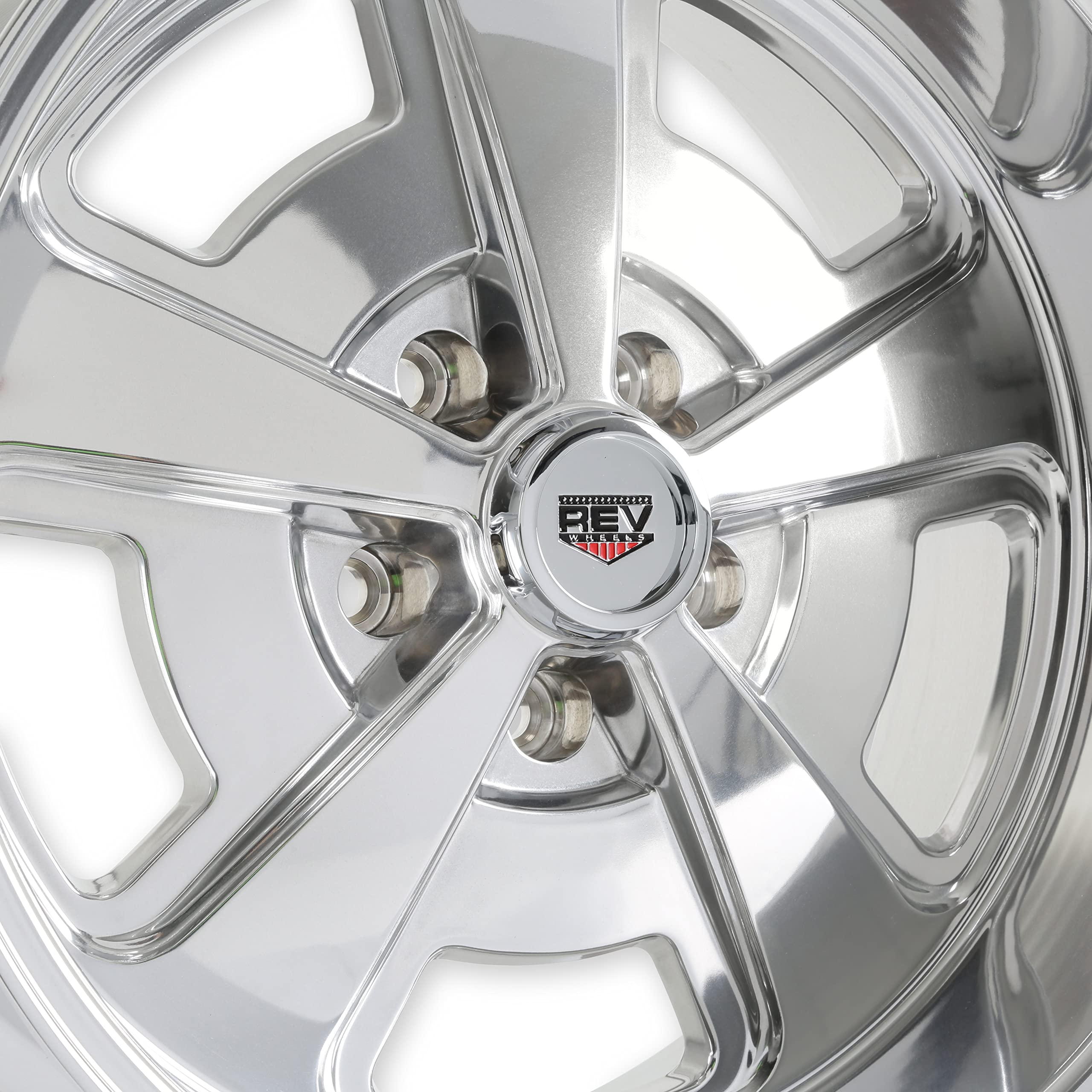 109 Series REV Wheels 109FP-7906500 Magnum 17x9 5in bs 5x4.5/5x114.3 Polished