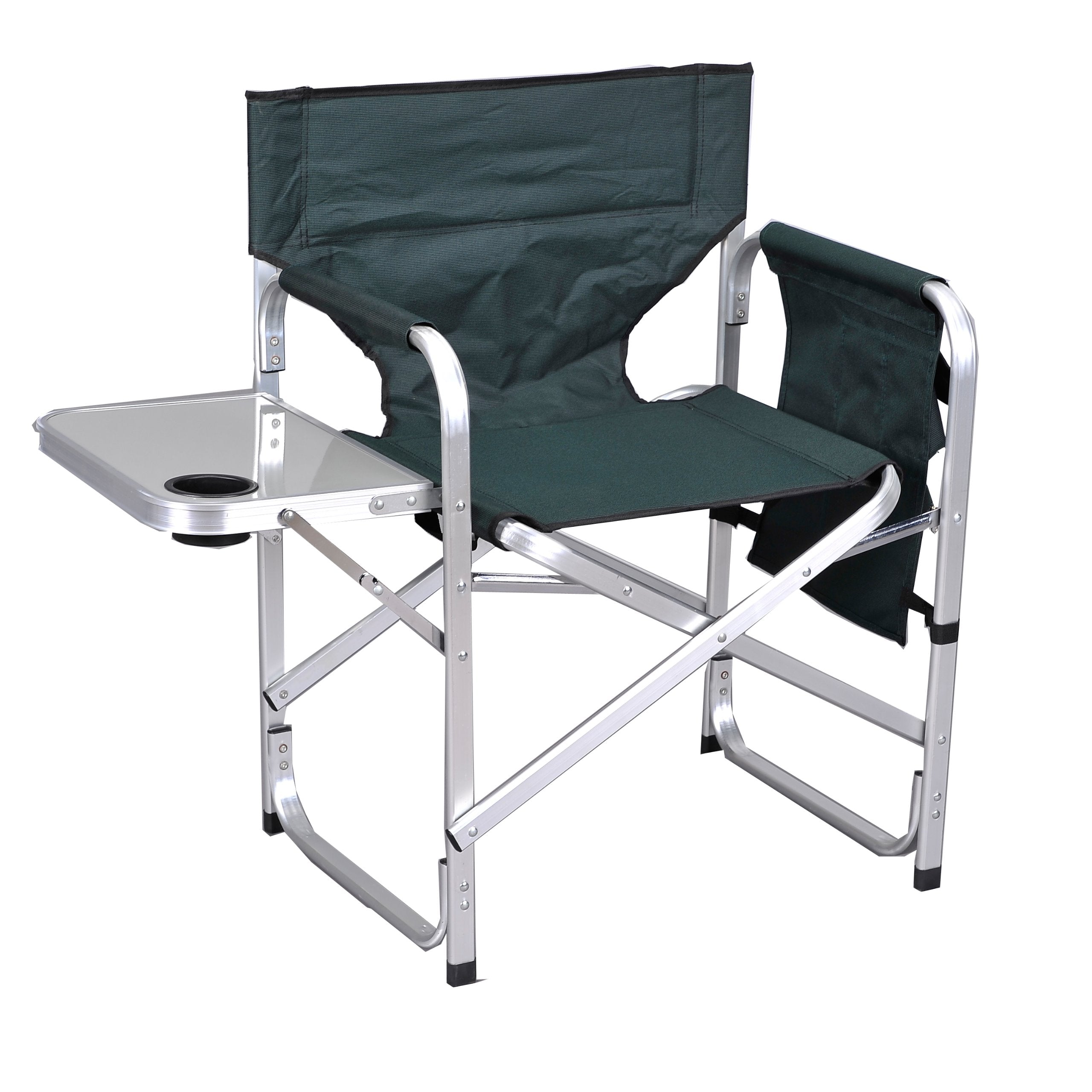 Camping Stylish SL1204GREEN Full Back Folding Director's Chair
