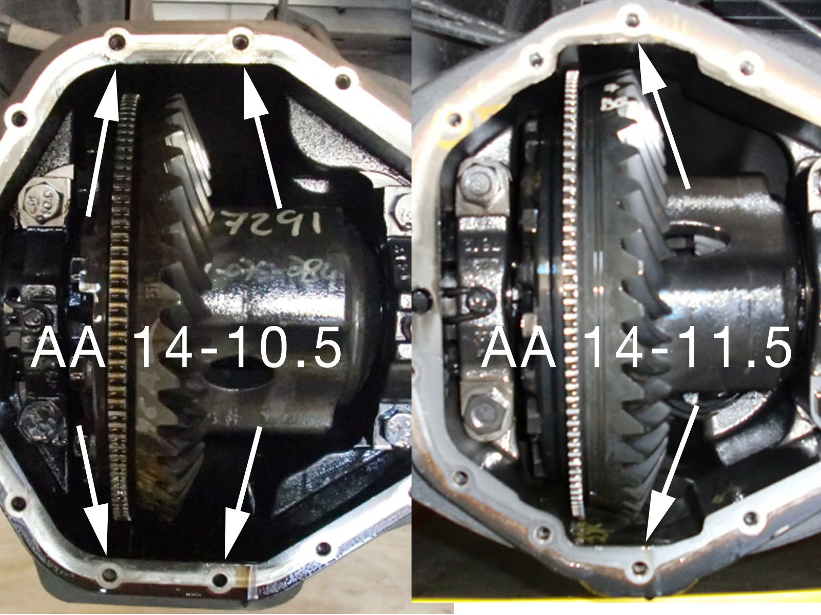 aFe POWER Rear Differential Cover Pro Series Black w/Machined Fins - #46-70092 - Dodge Diesel Trucks 03-05 L6-5.9L (td)