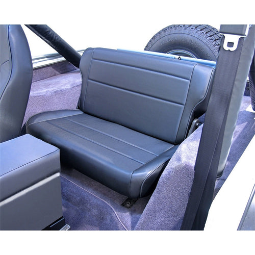 Rugged Ridge | Rear Seat, Fold/Tumble, Black | 13462.01 | Fits 1976-1995 Jeep CJ & Wrangler YJ