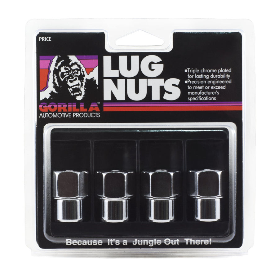 Short Mag Open End Lug Nuts Gorilla Automotive 73037SM (12mm x 1.50 Thread Size)