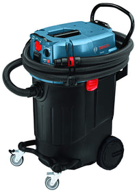 14 Gallon BOSCH VAC140AH Portable Dust Extractor with Auto Filter Clean and HEPA Filter