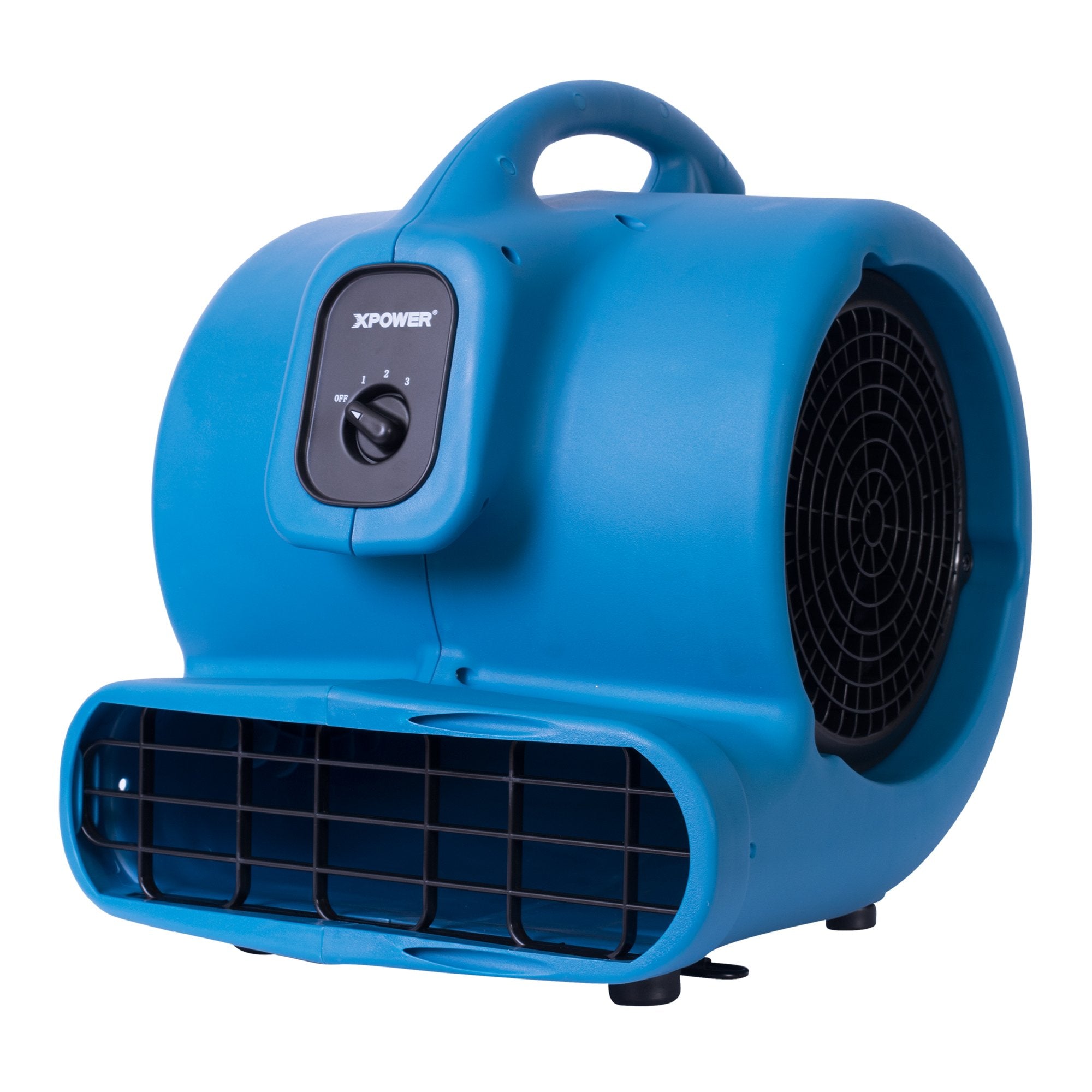 3/4 HP XPOWER P-800 Pro 3200 CFM Centrifugal Air Mover, Carpet Dryer, Floor Fan, Blower, for Water Damage Restoration, Janitorial, Plumbing, Home Use