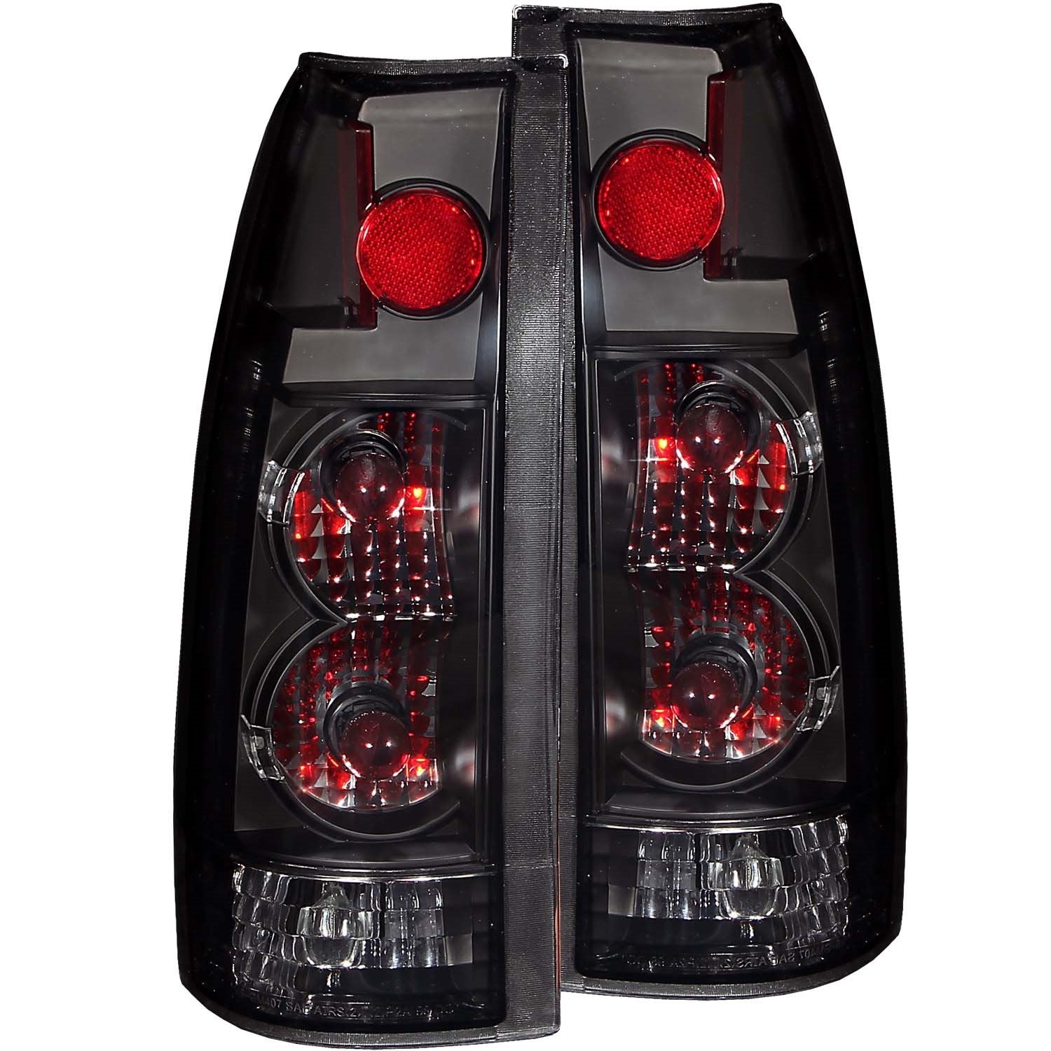 Dark Smoke AnzoUSA G2 Taillight for Chevrolet GM Truck - (Sold in Pairs)