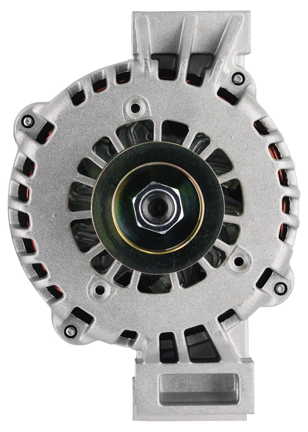 Alt GM AD244 Powermaster Natural 220A 6 grv Pulley Transverse MTG w/4 pin VR 1-Wire or OE Hookup