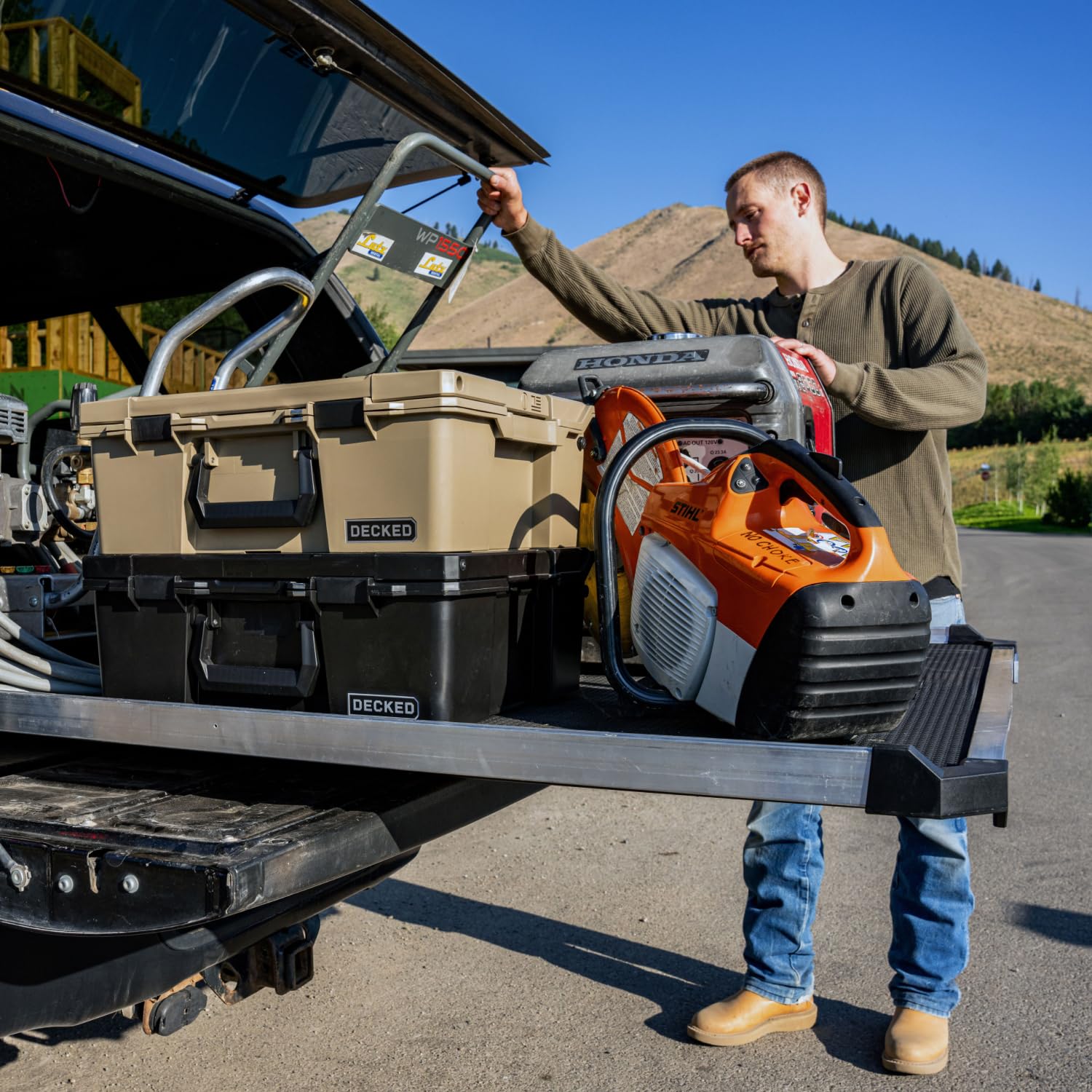XL CargoGlide Truck Bed Slide – 1500 lb Capacity, 100% Extension – Heavy-Duty Pickup Cargo Slide for Easy Bed Access – Compatible with 1500XL CargoGlide / 100% / 48" W / 63" L for Fullsize - Short