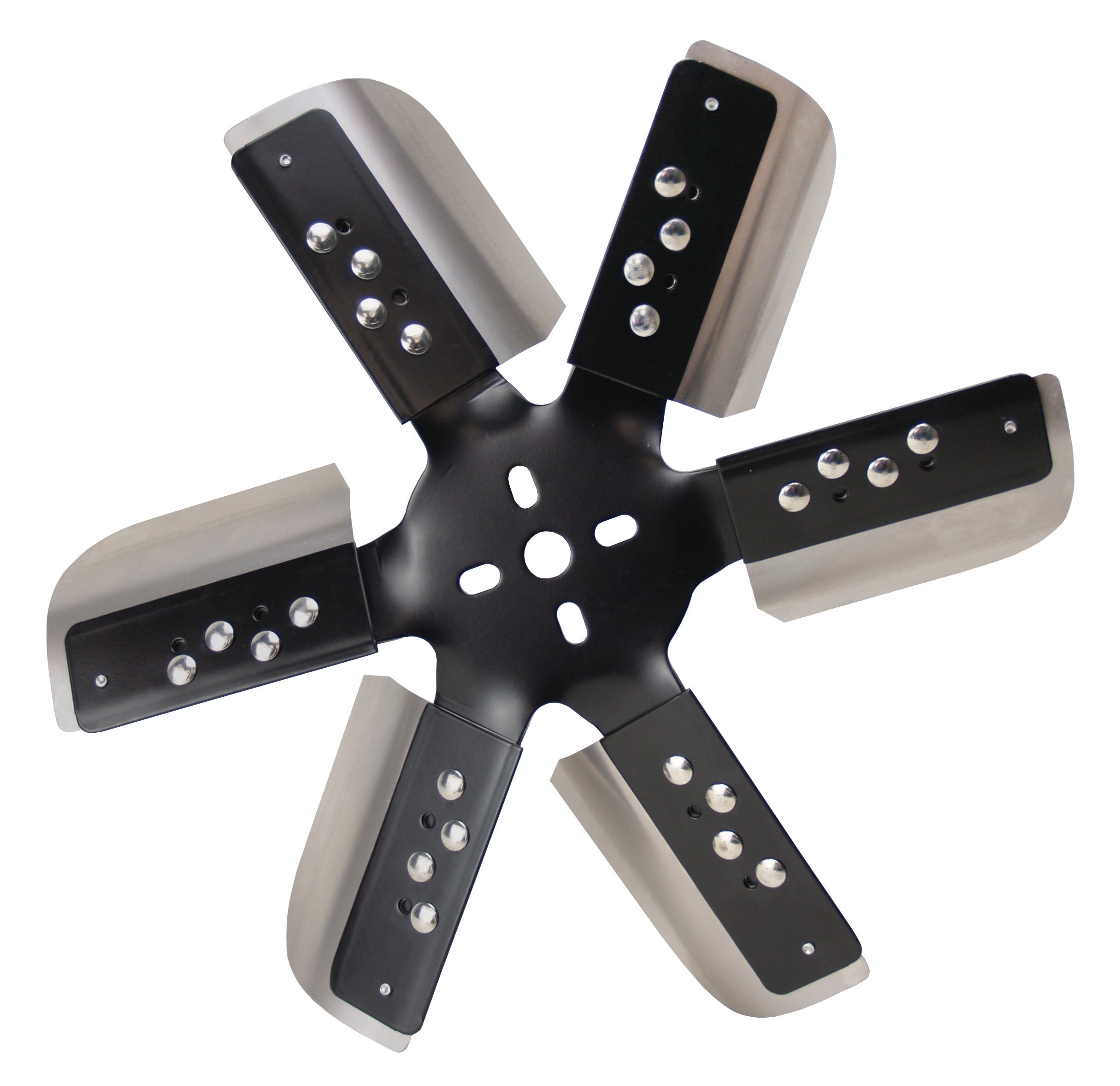 Derale 17615 Black Hub 15 HD Flex Fan (Reverse Rotation)