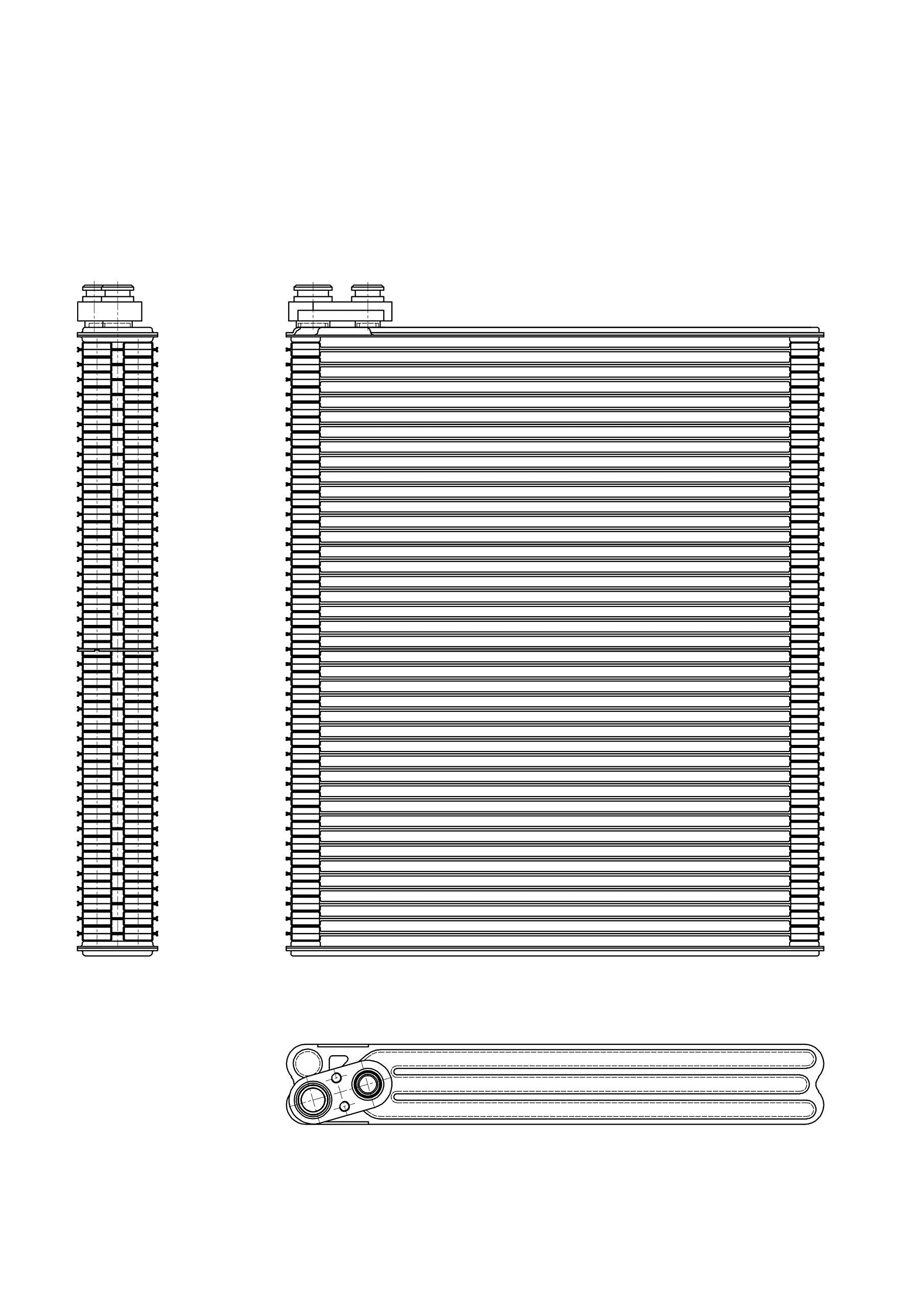 Lexus Replacement TYC 97135 Evaporator