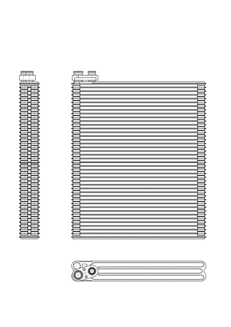 Lexus Replacement TYC 97135 Evaporator